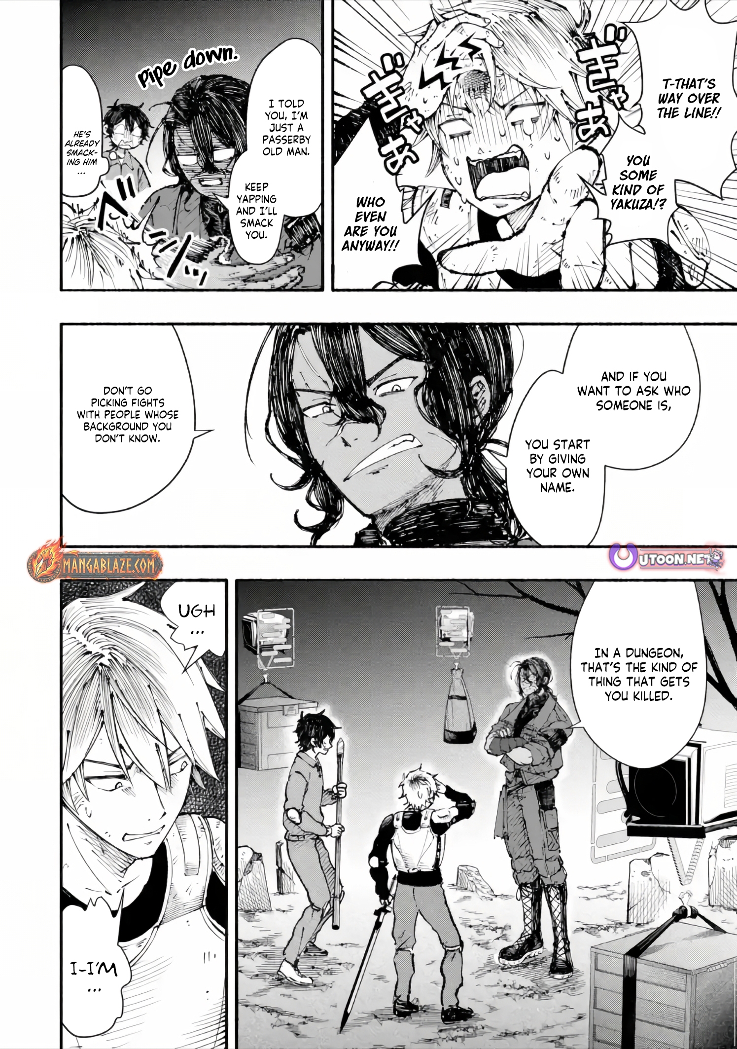 Dungeon ni Tojikomerarete 25-nen. Kyuushutsu Sareta Toki ni wa Rippa na Fushinsha ni Natteita Chapter 5.2 — Page 4