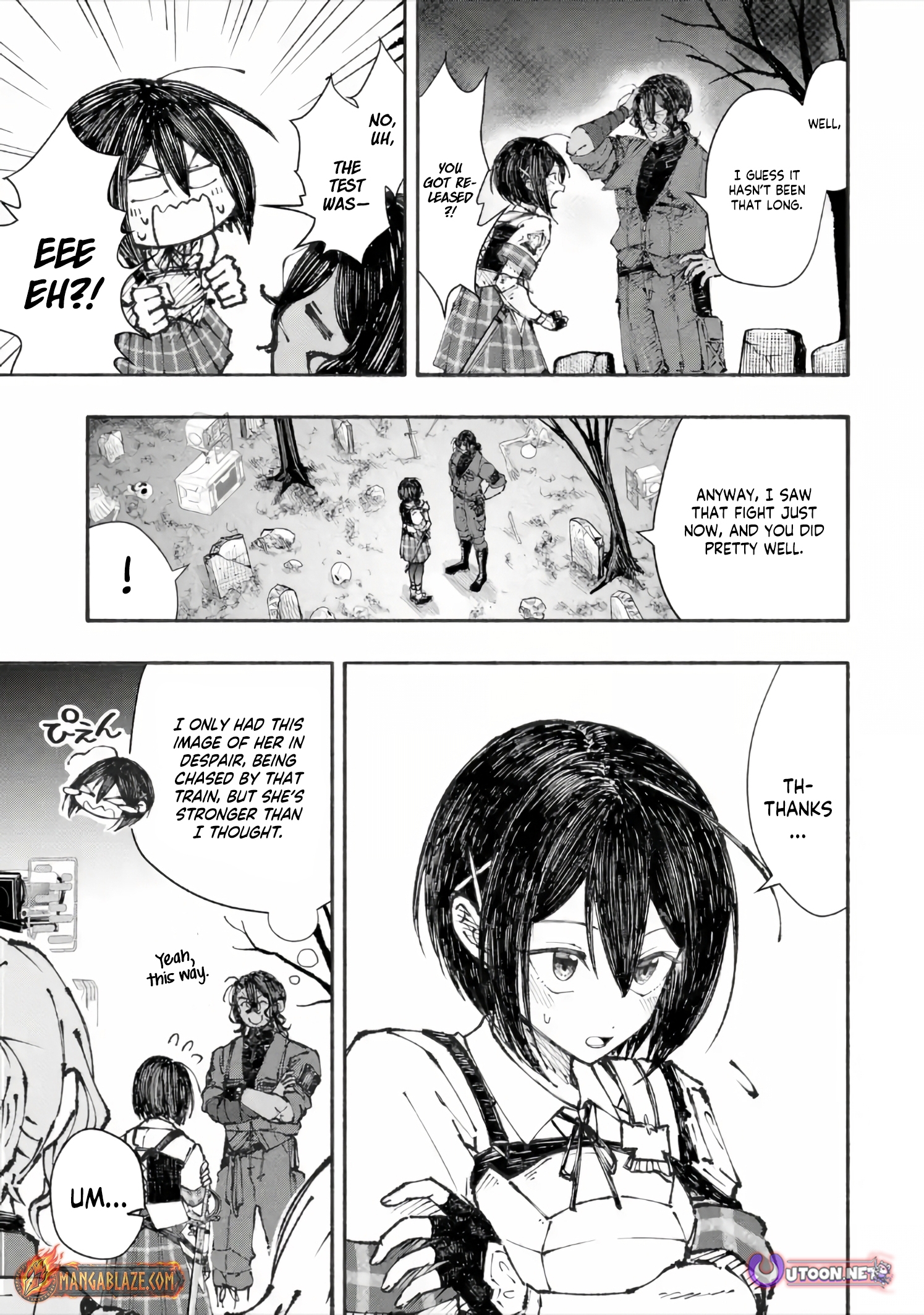 Dungeon ni Tojikomerarete 25-nen. Kyuushutsu Sareta Toki ni wa Rippa na Fushinsha ni Natteita Chapter 5.2 — Page 7
