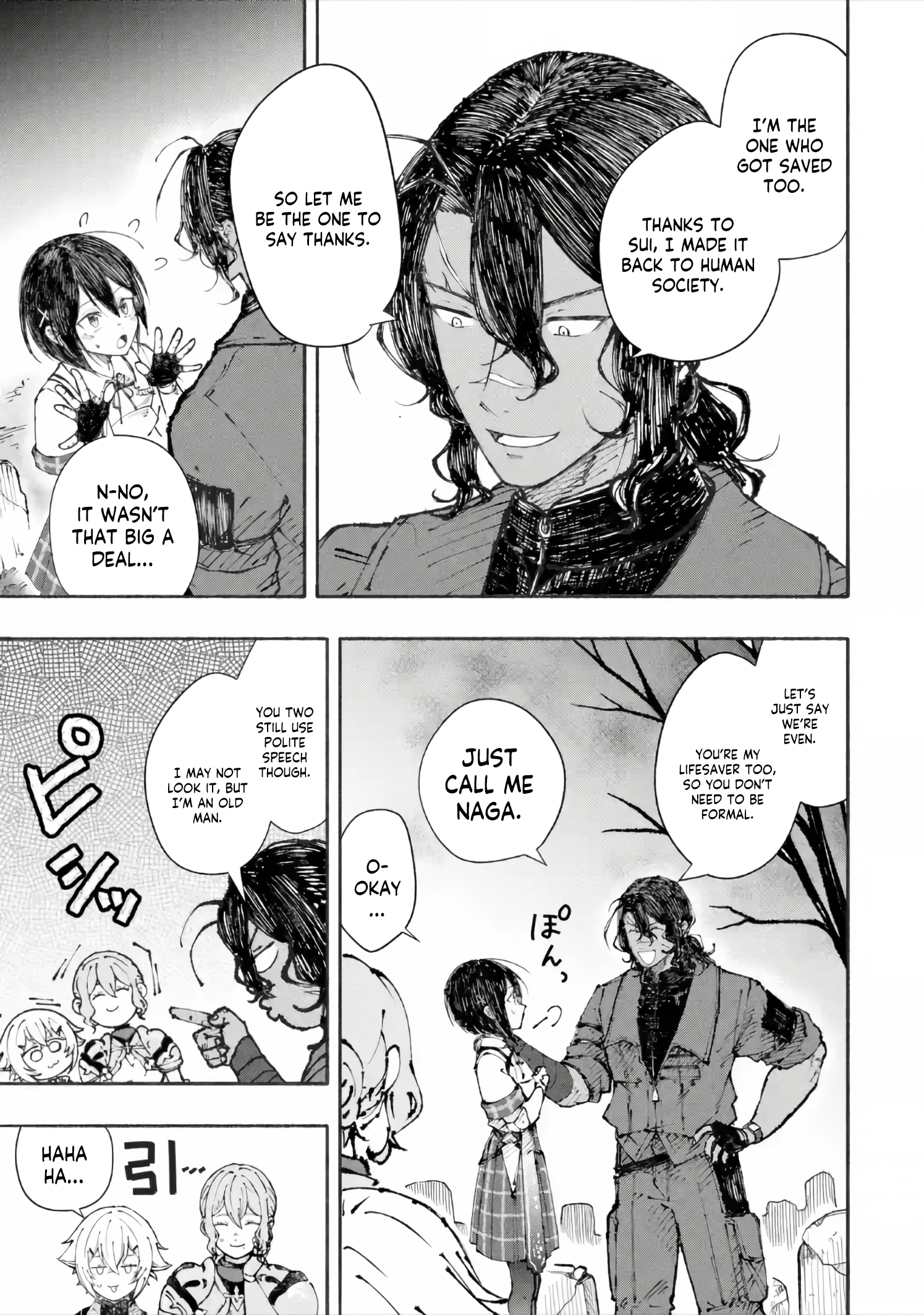 Dungeon ni Tojikomerarete 25-nen. Kyuushutsu Sareta Toki ni wa Rippa na Fushinsha ni Natteita Chapter 5.2 — Page 9