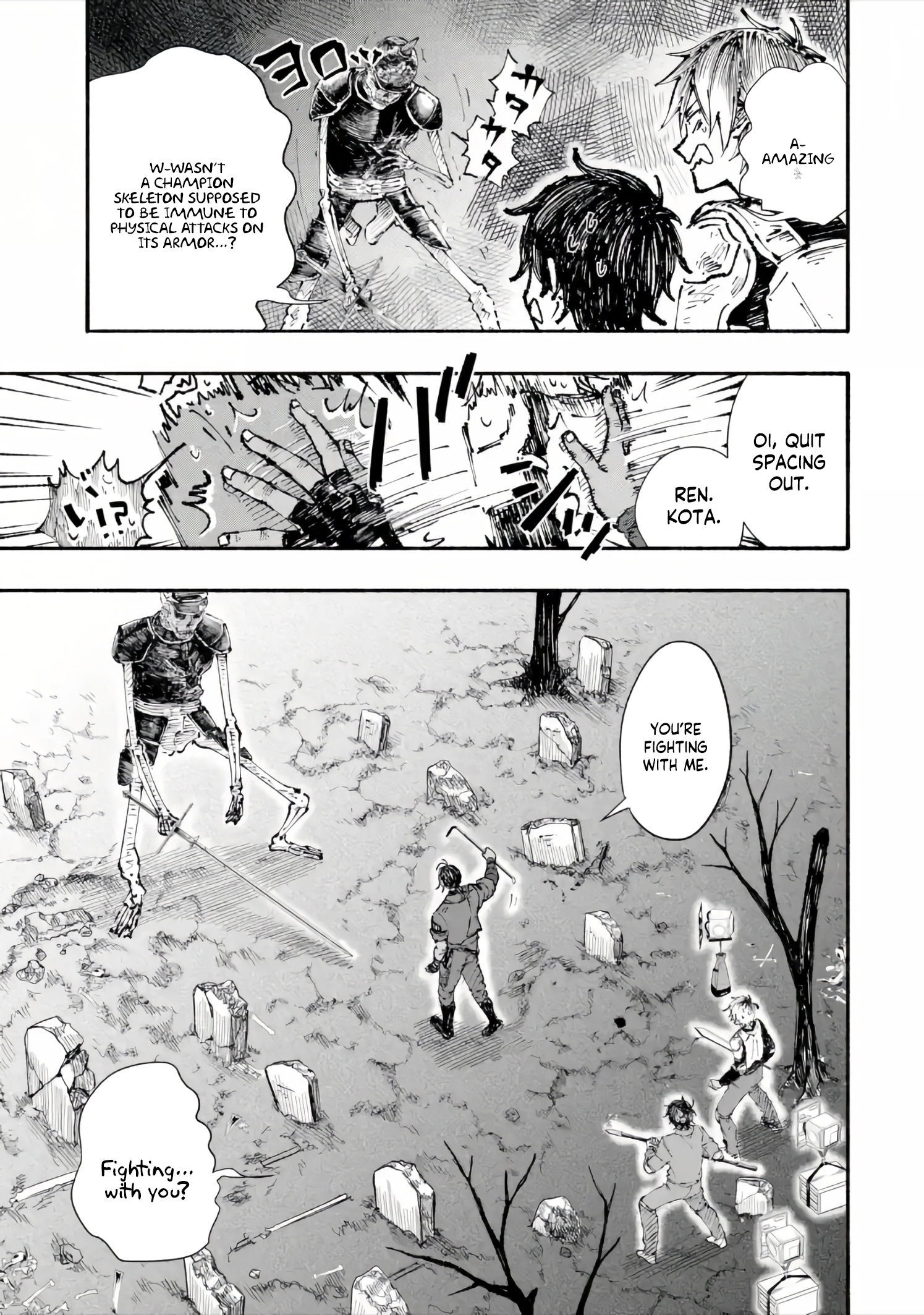 Dungeon ni Tojikomerarete 25-nen. Kyuushutsu Sareta Toki ni wa Rippa na Fushinsha ni Natteita Chapter 5.3 — Page 11