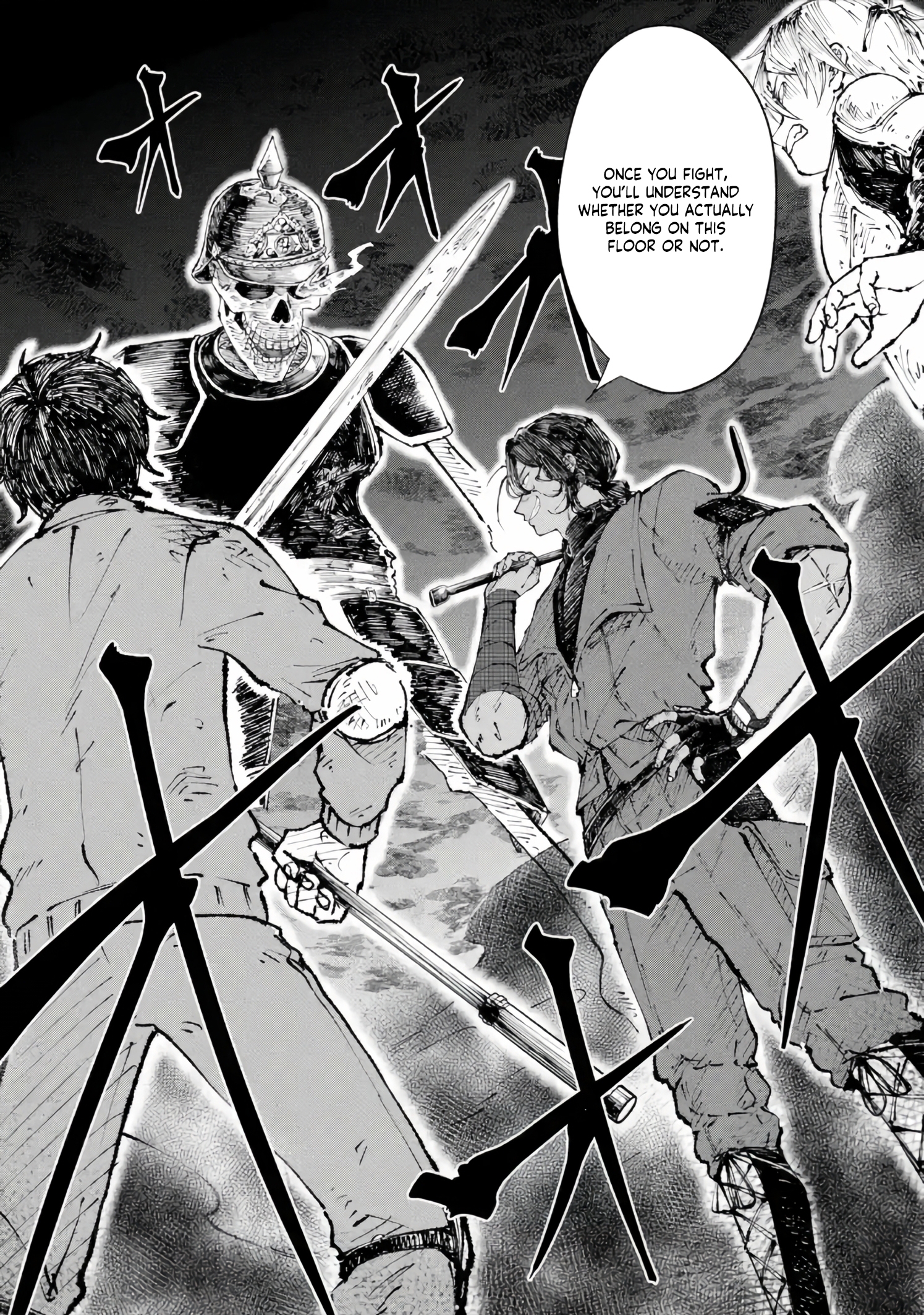 Dungeon ni Tojikomerarete 25-nen. Kyuushutsu Sareta Toki ni wa Rippa na Fushinsha ni Natteita Chapter 5.3 — Page 12