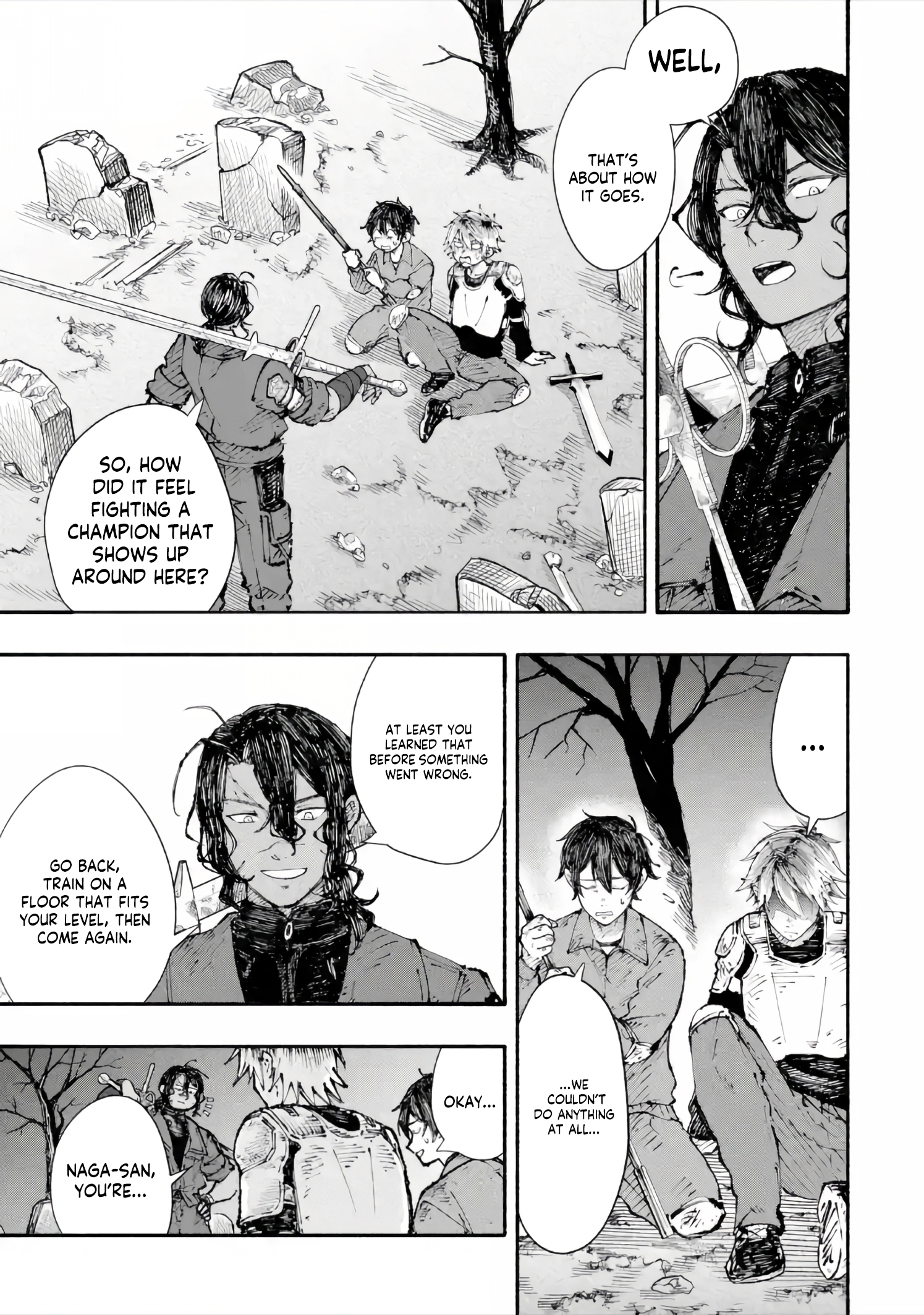 Dungeon ni Tojikomerarete 25-nen. Kyuushutsu Sareta Toki ni wa Rippa na Fushinsha ni Natteita Chapter 6.2 — Page 2