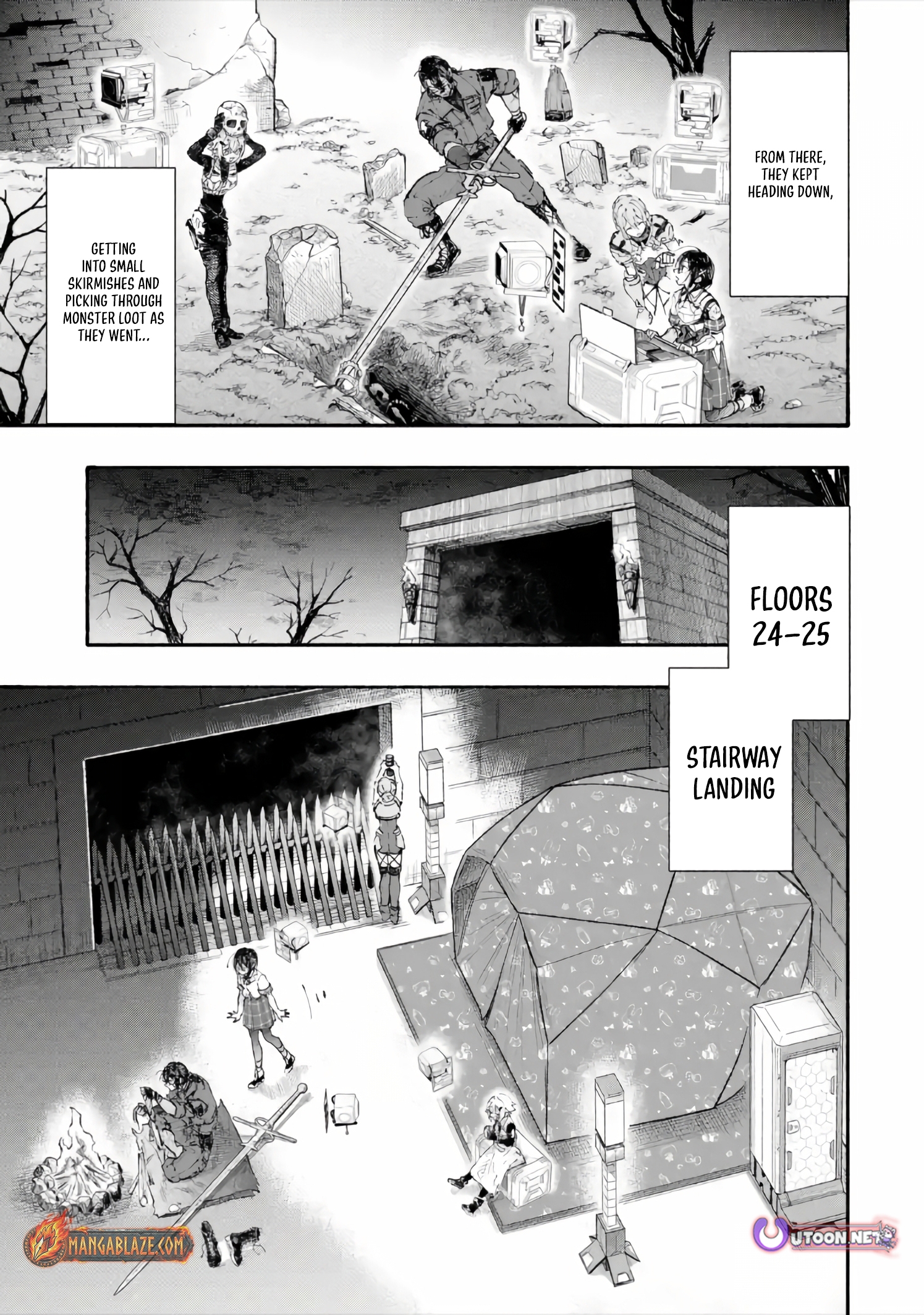 Dungeon ni Tojikomerarete 25-nen. Kyuushutsu Sareta Toki ni wa Rippa na Fushinsha ni Natteita Chapter 6.2 — Page 10