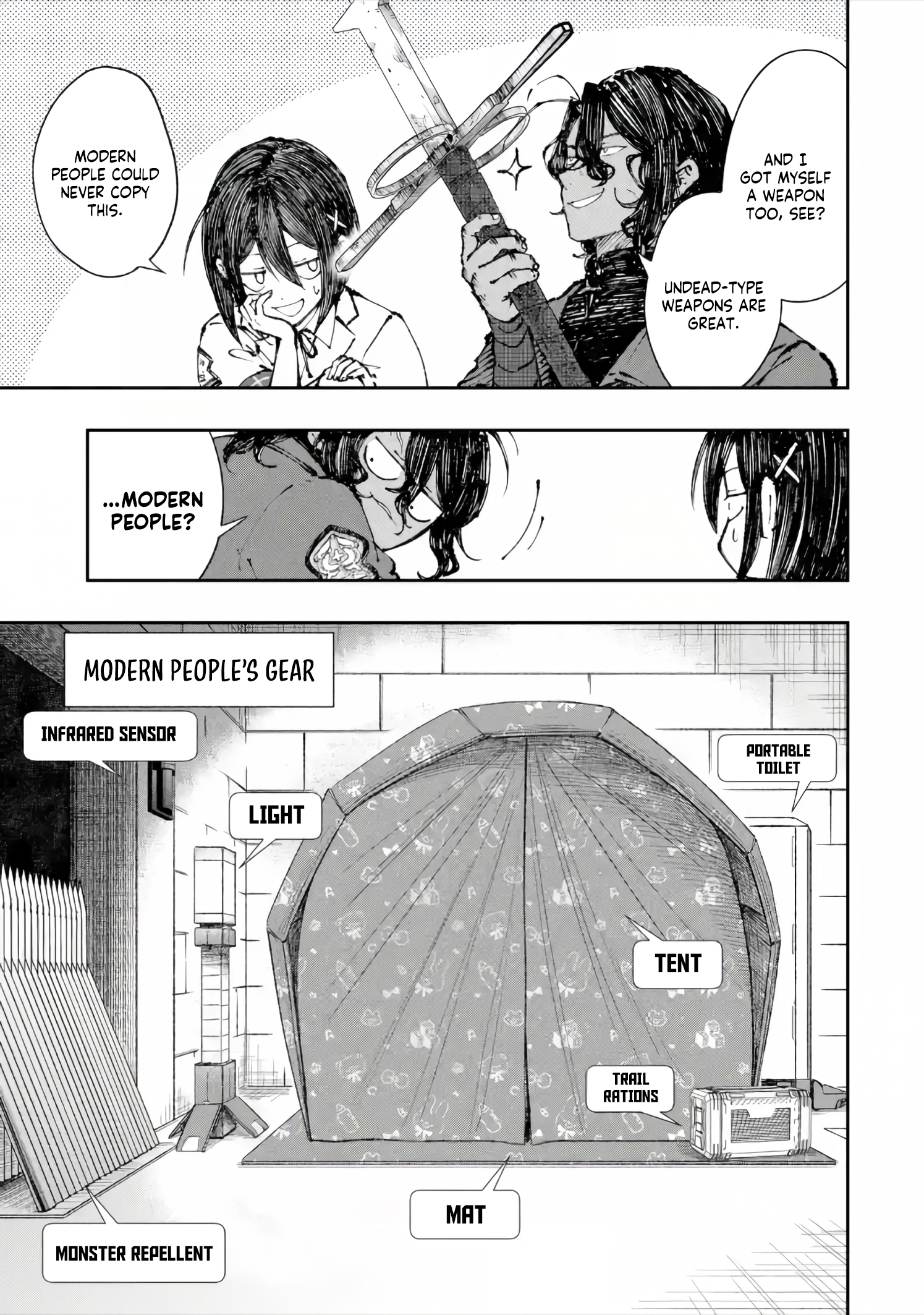 Dungeon ni Tojikomerarete 25-nen. Kyuushutsu Sareta Toki ni wa Rippa na Fushinsha ni Natteita Chapter 6.3 — Page 3