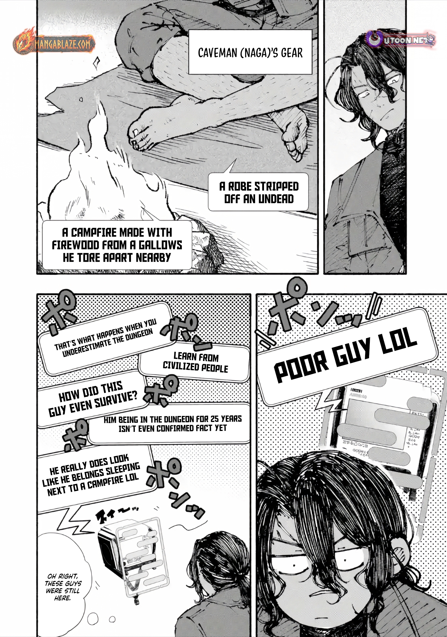 Dungeon ni Tojikomerarete 25-nen. Kyuushutsu Sareta Toki ni wa Rippa na Fushinsha ni Natteita Chapter 6.3 — Page 4