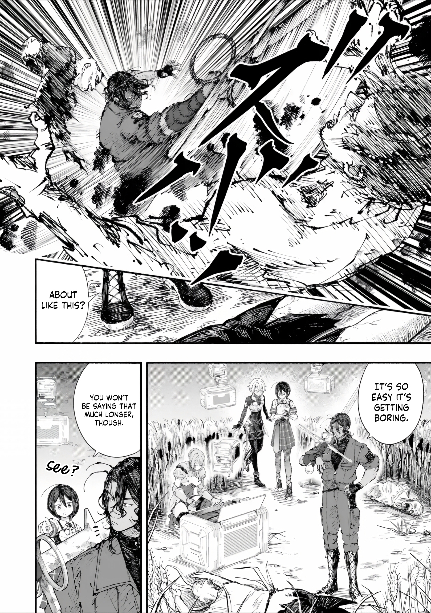 Dungeon ni Tojikomerarete 25-nen. Kyuushutsu Sareta Toki ni wa Rippa na Fushinsha ni Natteita Chapter 6.3 — Page 6