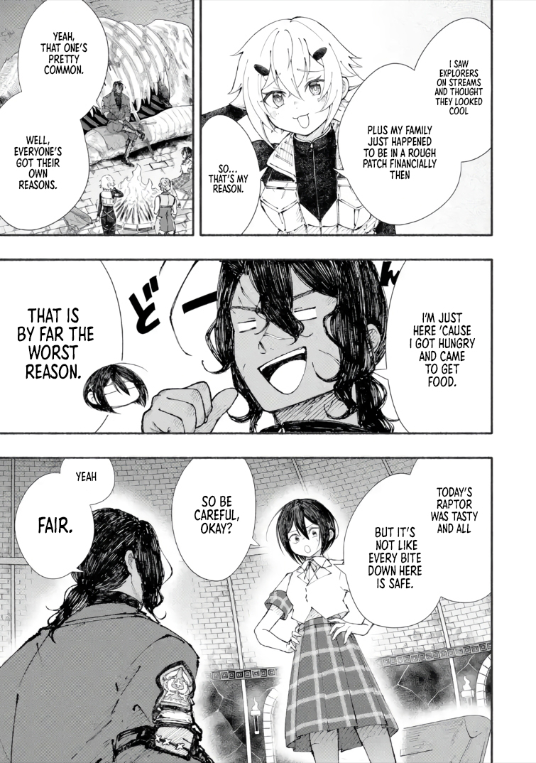 Dungeon ni Tojikomerarete 25-nen. Kyuushutsu Sareta Toki ni wa Rippa na Fushinsha ni Natteita Chapter 8.2 — Page 8
