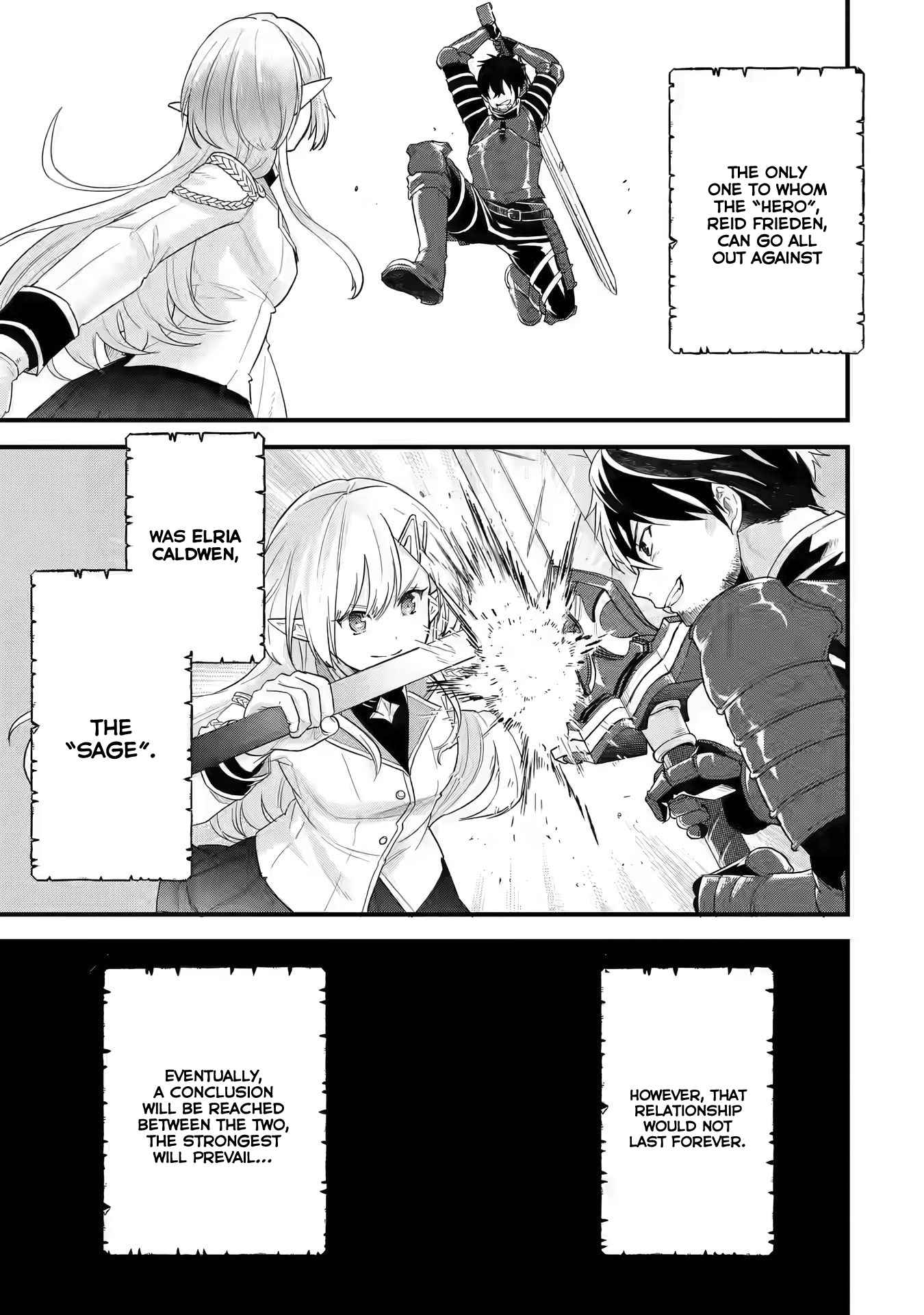 Eiyuu to Kenja no Tenseikon: Katsute no Koutekishu to Kon'yaku Shite Saikyou Fuufu ni Narimashita Chapter 1.1 — Page 11