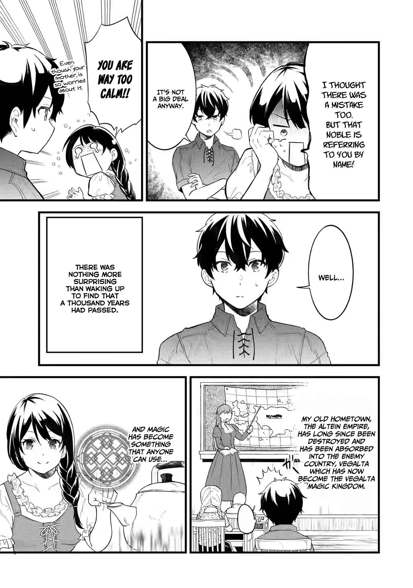 Eiyuu to Kenja no Tenseikon: Katsute no Koutekishu to Kon'yaku Shite Saikyou Fuufu ni Narimashita Chapter 1.2 — Page 9