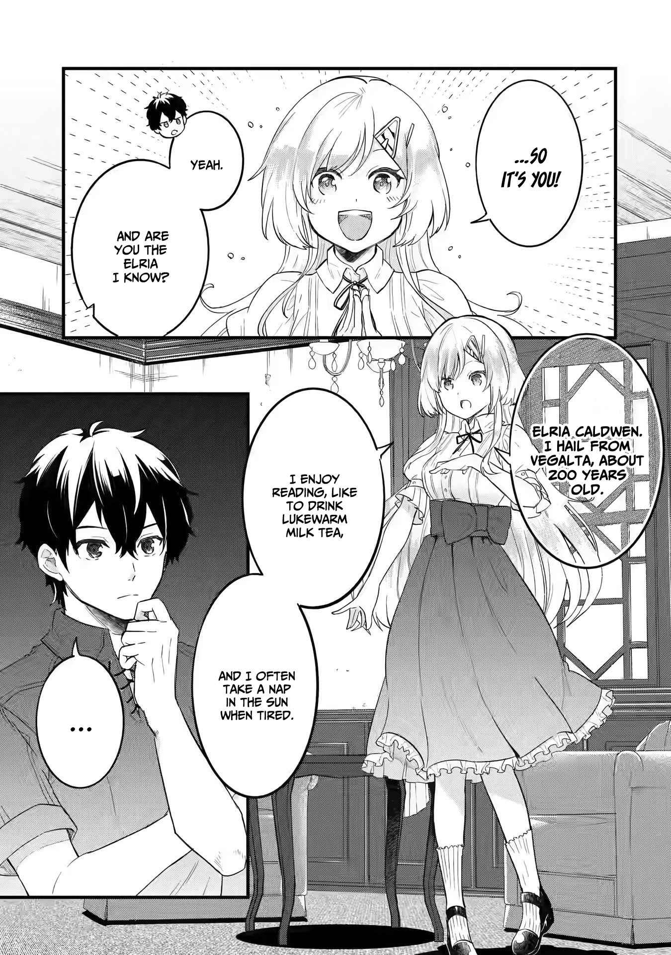 Eiyuu to Kenja no Tenseikon: Katsute no Koutekishu to Kon'yaku Shite Saikyou Fuufu ni Narimashita Chapter 1.2 — Page 18