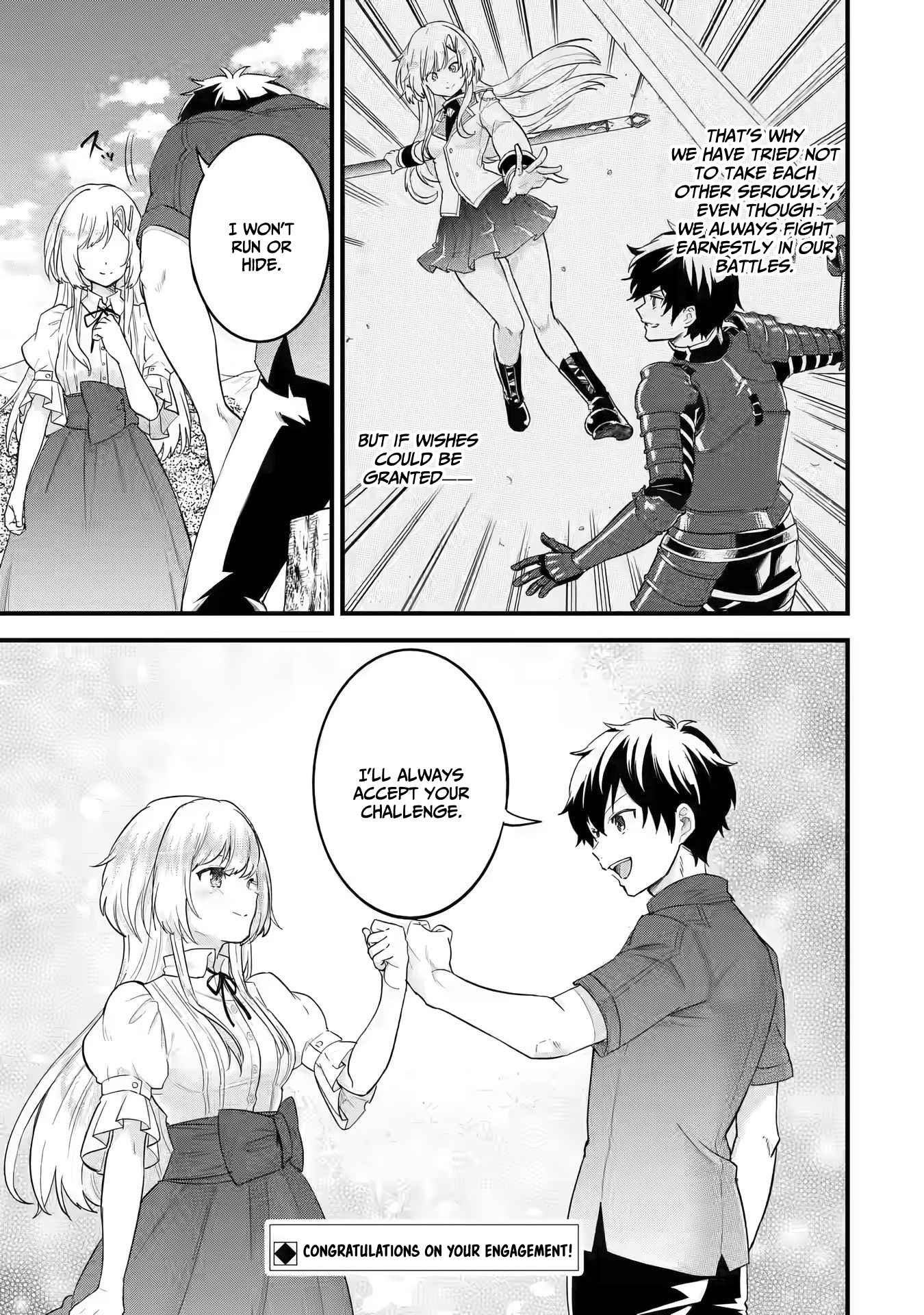 Eiyuu to Kenja no Tenseikon: Katsute no Koutekishu to Kon'yaku Shite Saikyou Fuufu ni Narimashita Chapter 1.2 — Page 36
