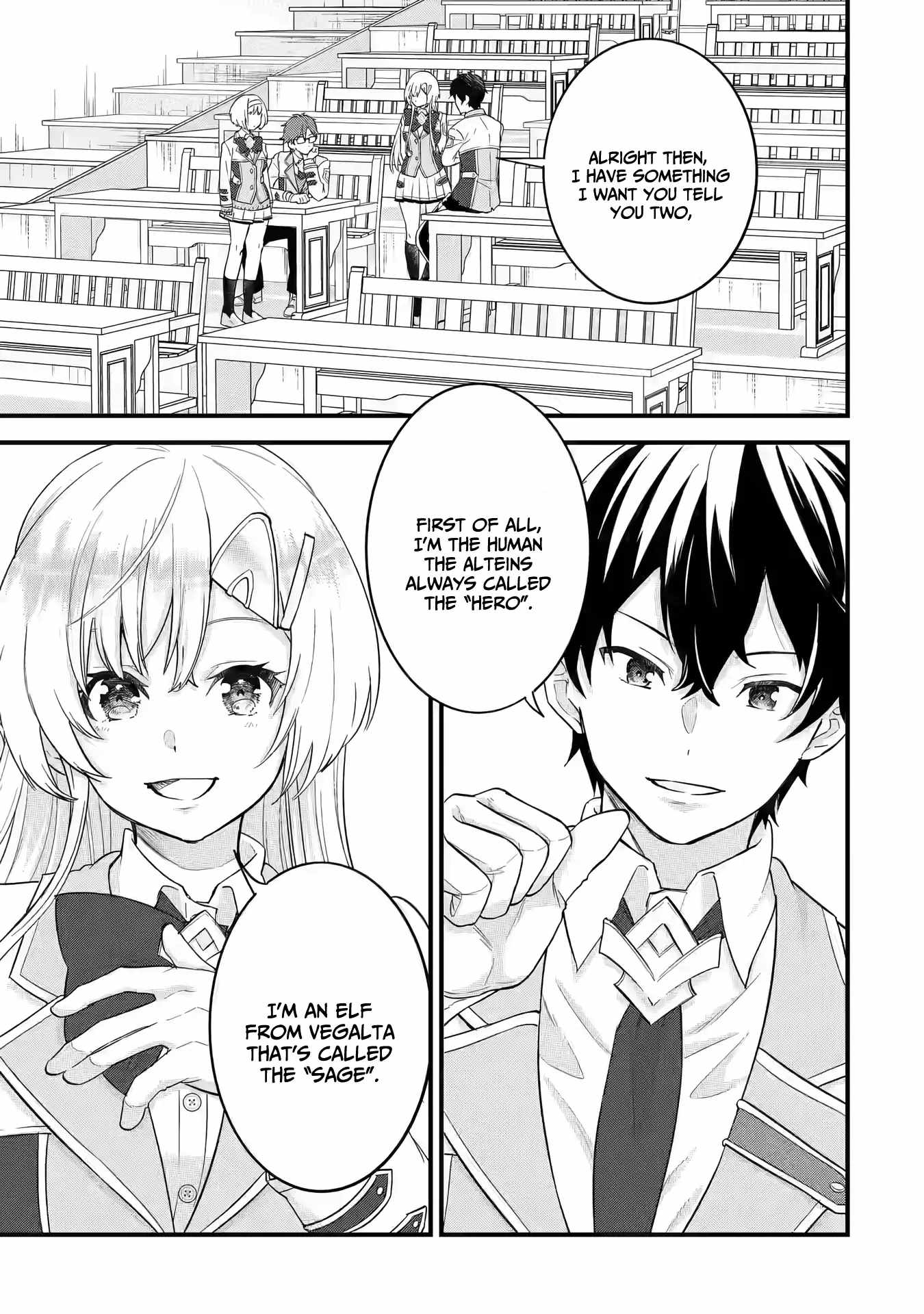 Eiyuu to Kenja no Tenseikon: Katsute no Koutekishu to Kon'yaku Shite Saikyou Fuufu ni Narimashita Chapter 12 — Page 2