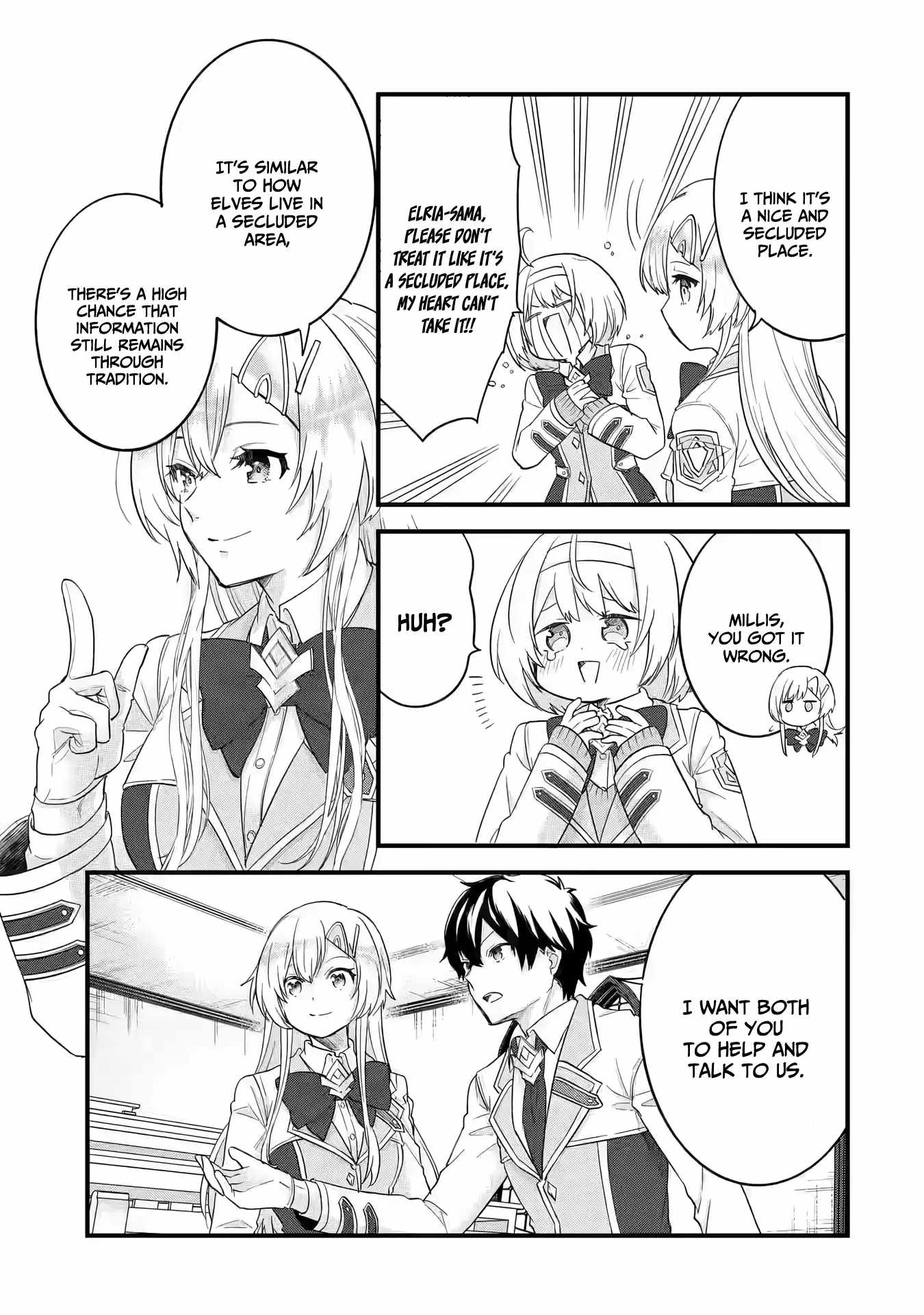 Eiyuu to Kenja no Tenseikon: Katsute no Koutekishu to Kon'yaku Shite Saikyou Fuufu ni Narimashita Chapter 12 — Page 8