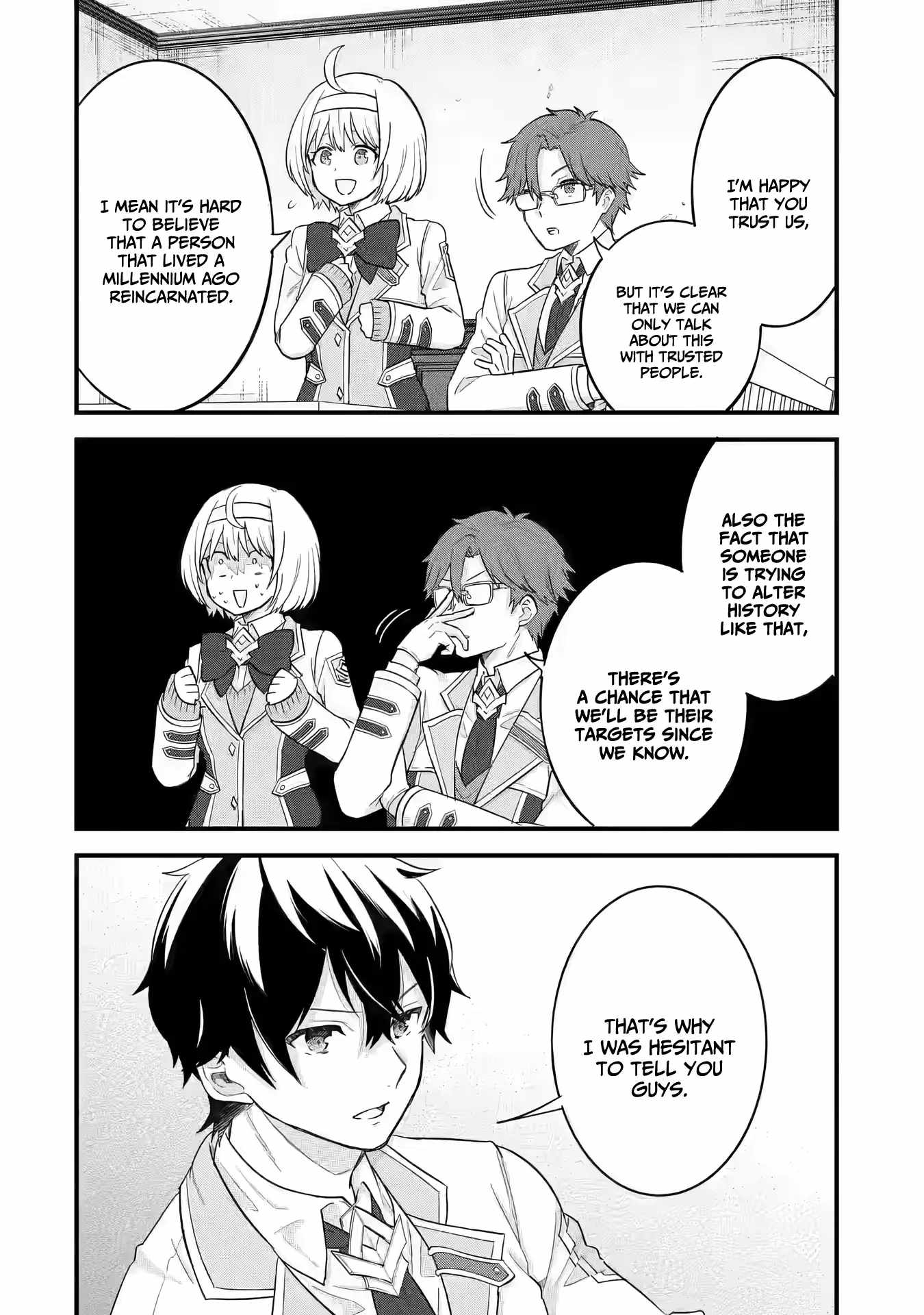 Eiyuu to Kenja no Tenseikon: Katsute no Koutekishu to Kon'yaku Shite Saikyou Fuufu ni Narimashita Chapter 12 — Page 9