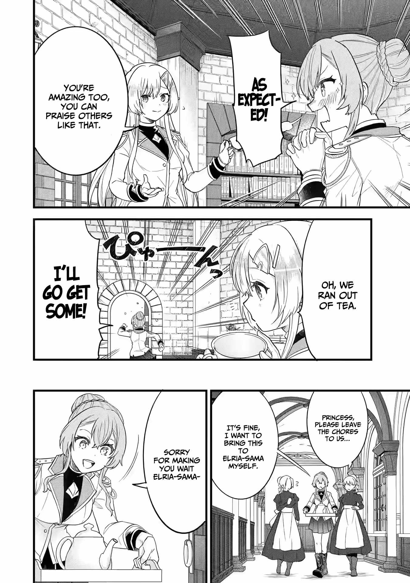 Eiyuu to Kenja no Tenseikon: Katsute no Koutekishu to Kon'yaku Shite Saikyou Fuufu ni Narimashita Chapter 14 — Page 11