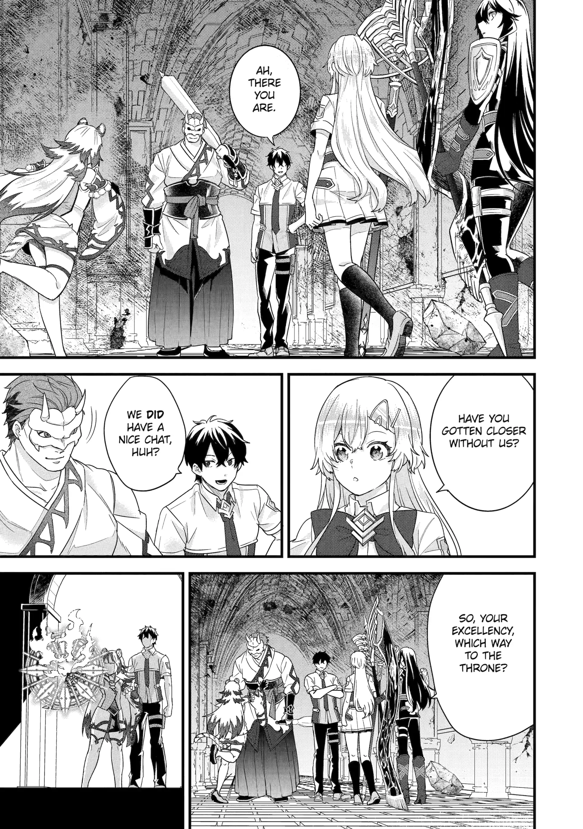 Eiyuu to Kenja no Tenseikon: Katsute no Koutekishu to Kon'yaku Shite Saikyou Fuufu ni Narimashita Chapter 28 — Page 3