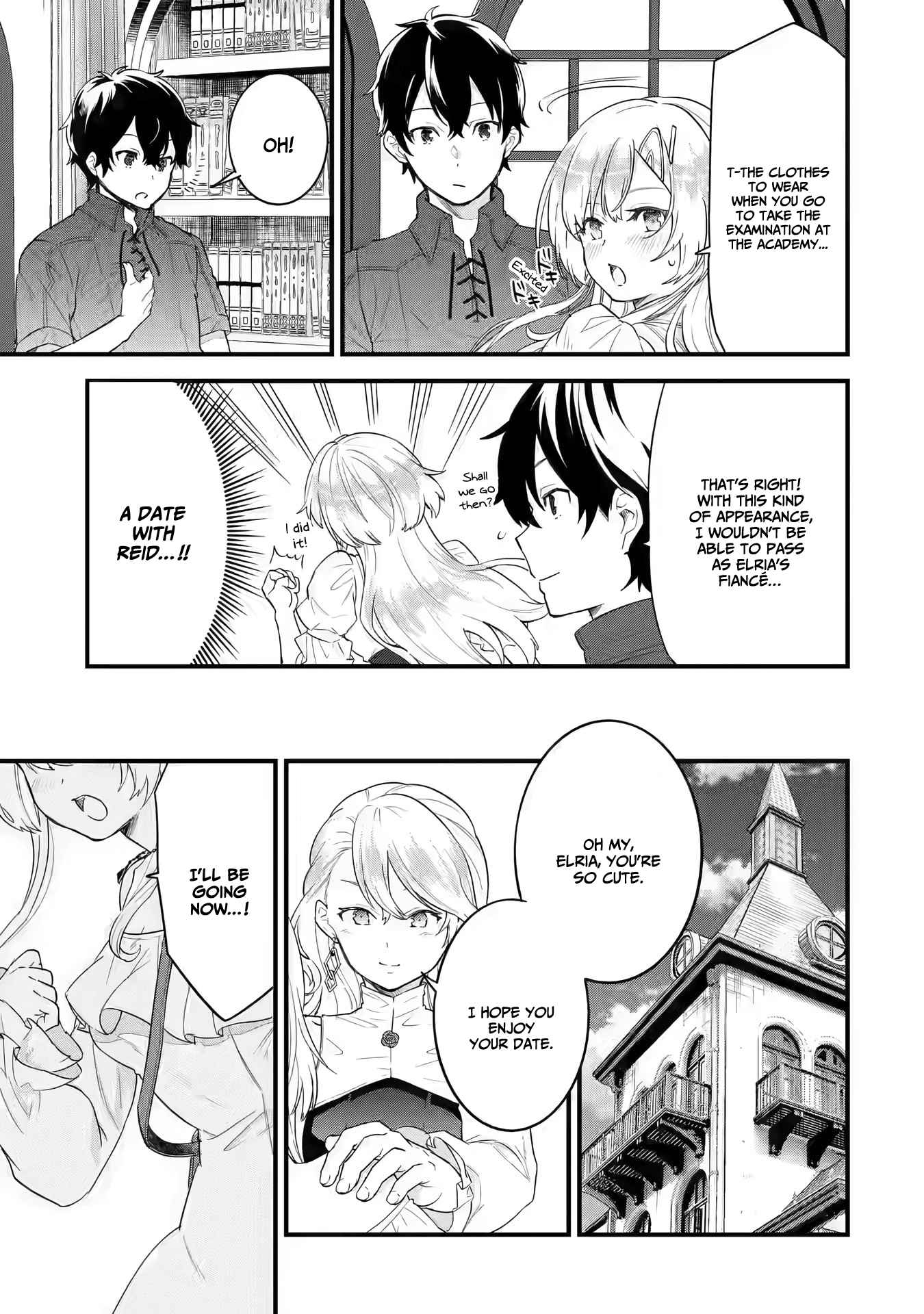 Eiyuu to Kenja no Tenseikon: Katsute no Koutekishu to Kon'yaku Shite Saikyou Fuufu ni Narimashita Chapter 3.2 — Page 7