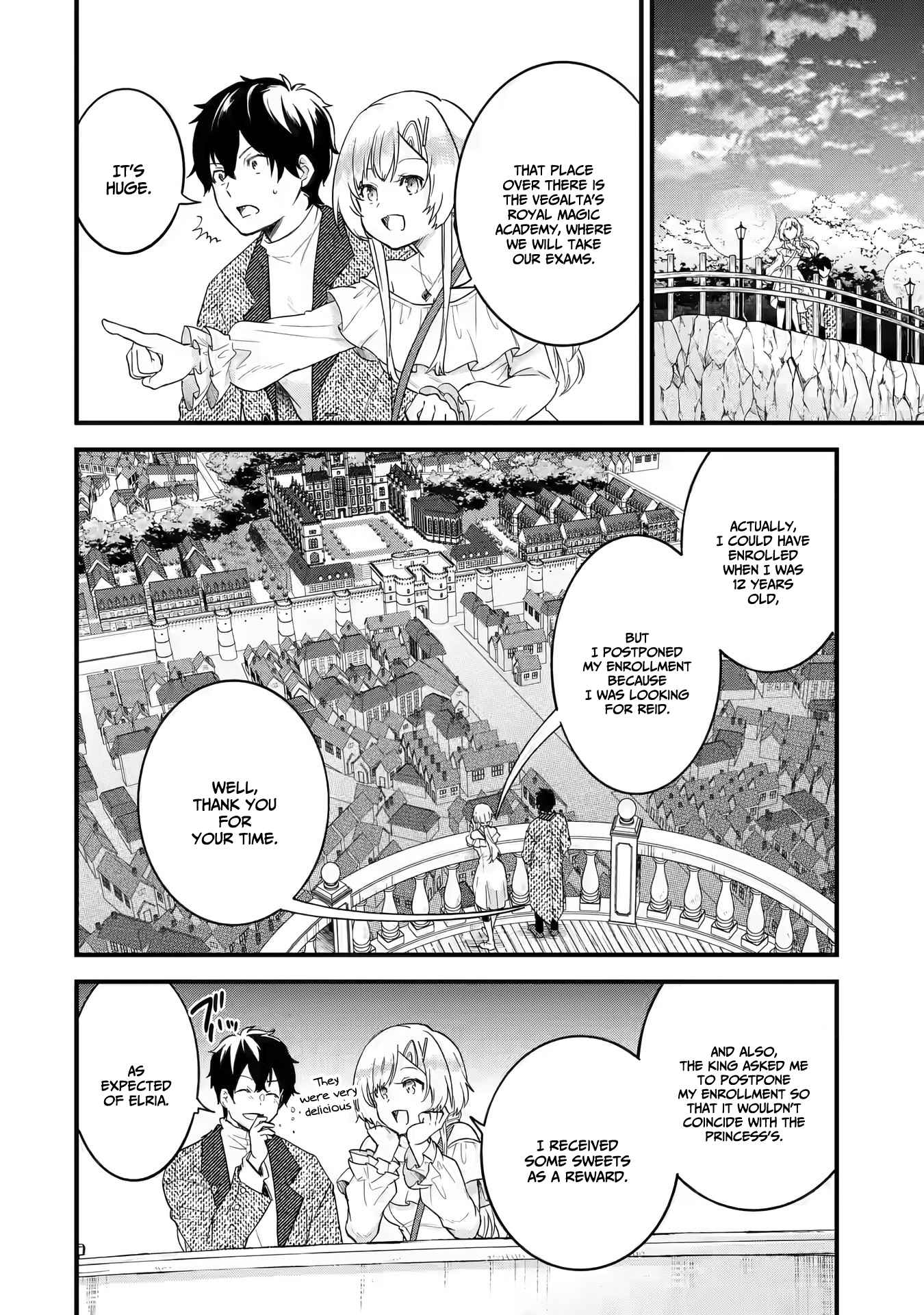 Eiyuu to Kenja no Tenseikon: Katsute no Koutekishu to Kon'yaku Shite Saikyou Fuufu ni Narimashita Chapter 3.2 — Page 14