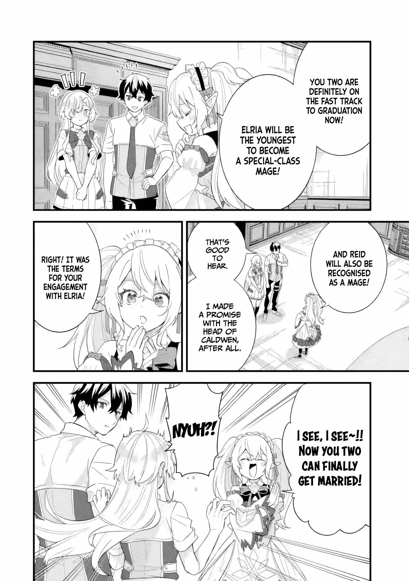 Eiyuu to Kenja no Tenseikon: Katsute no Koutekishu to Kon'yaku Shite Saikyou Fuufu ni Narimashita Chapter 30 — Page 37