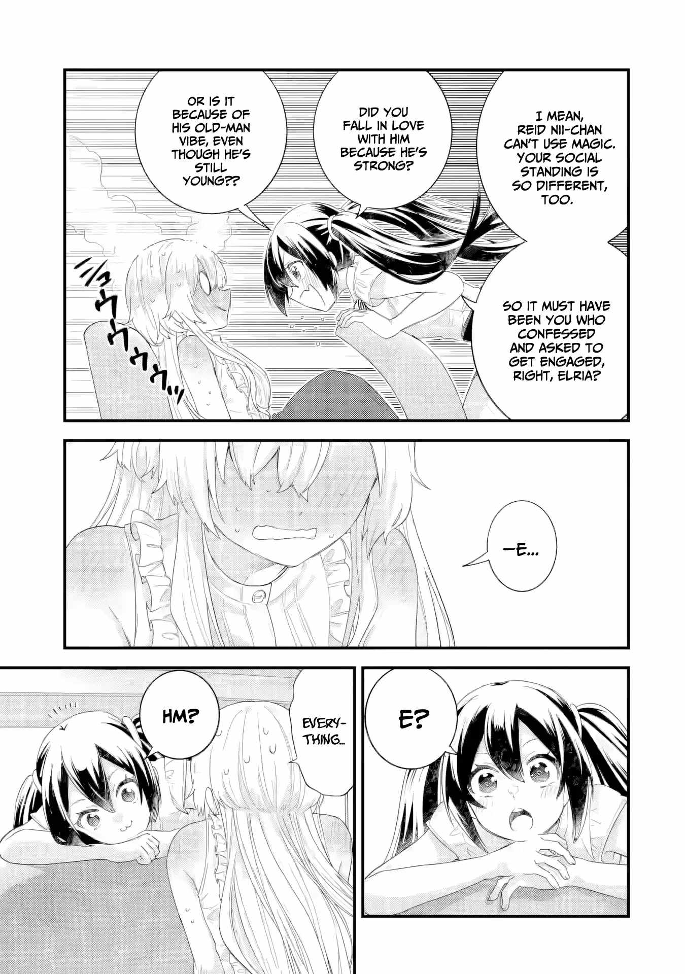 Eiyuu to Kenja no Tenseikon: Katsute no Koutekishu to Kon'yaku Shite Saikyou Fuufu ni Narimashita Chapter 32 — Page 34
