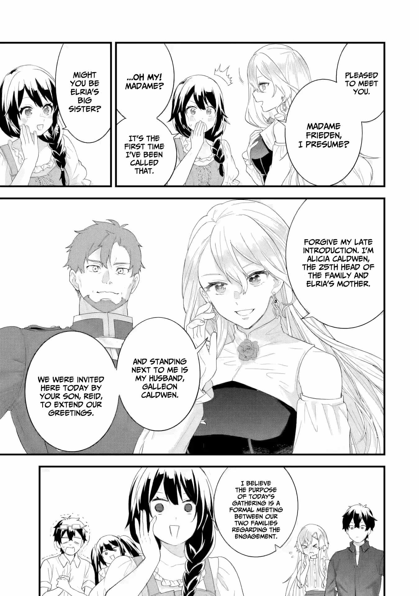 Eiyuu to Kenja no Tenseikon: Katsute no Koutekishu to Kon'yaku Shite Saikyou Fuufu ni Narimashita Chapter 33 — Page 8