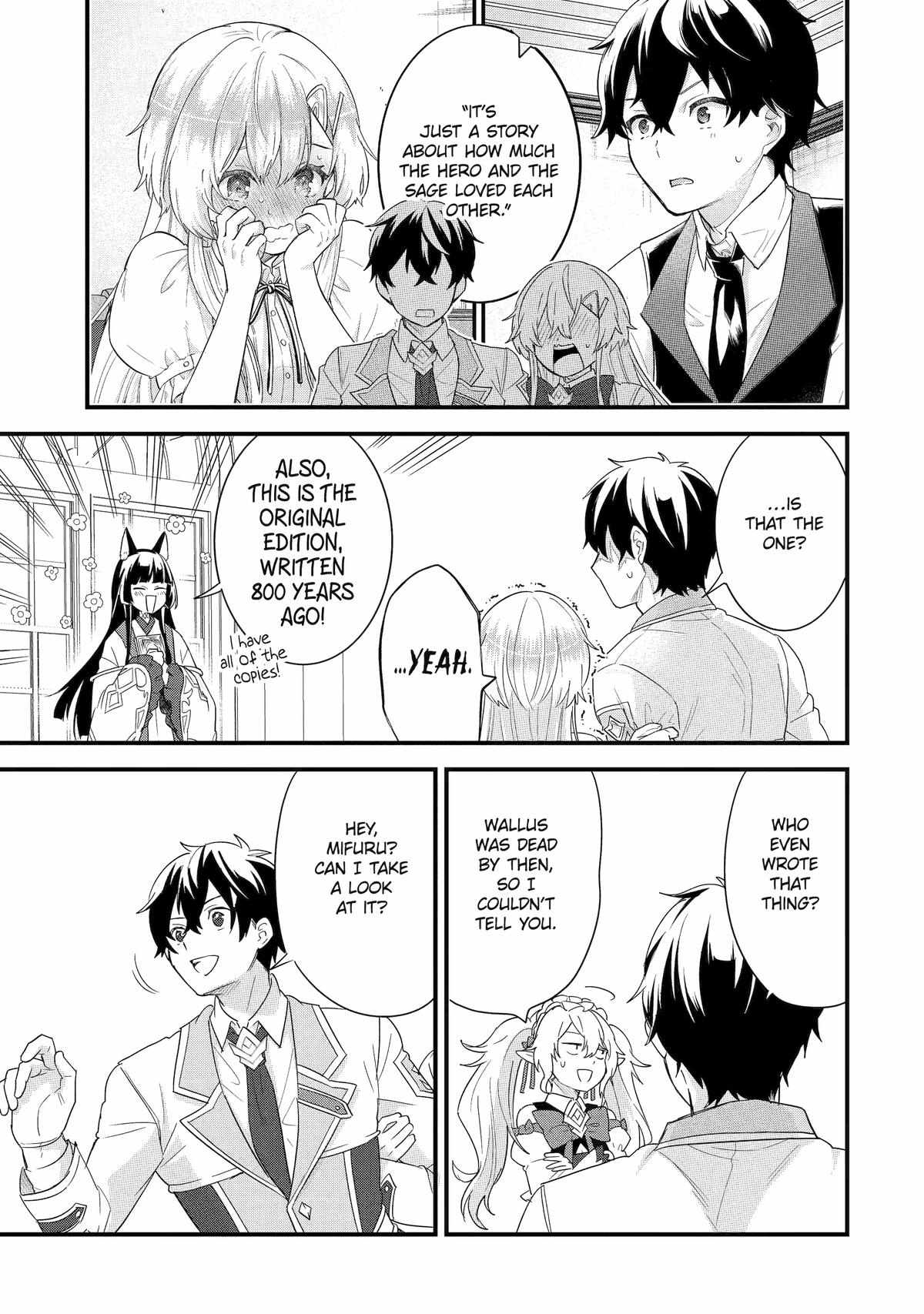 Eiyuu to Kenja no Tenseikon: Katsute no Koutekishu to Kon'yaku Shite Saikyou Fuufu ni Narimashita Chapter 35 — Page 11