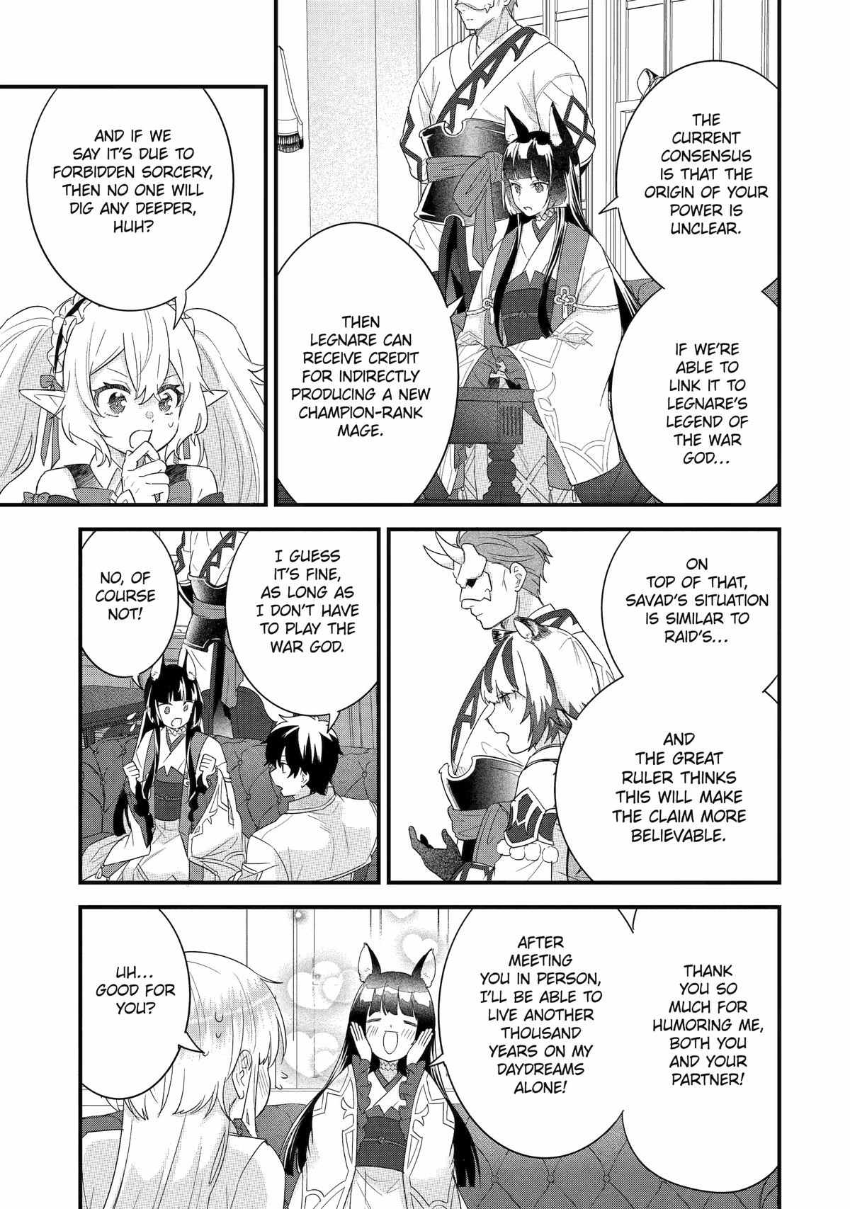 Eiyuu to Kenja no Tenseikon: Katsute no Koutekishu to Kon'yaku Shite Saikyou Fuufu ni Narimashita Chapter 35 — Page 13
