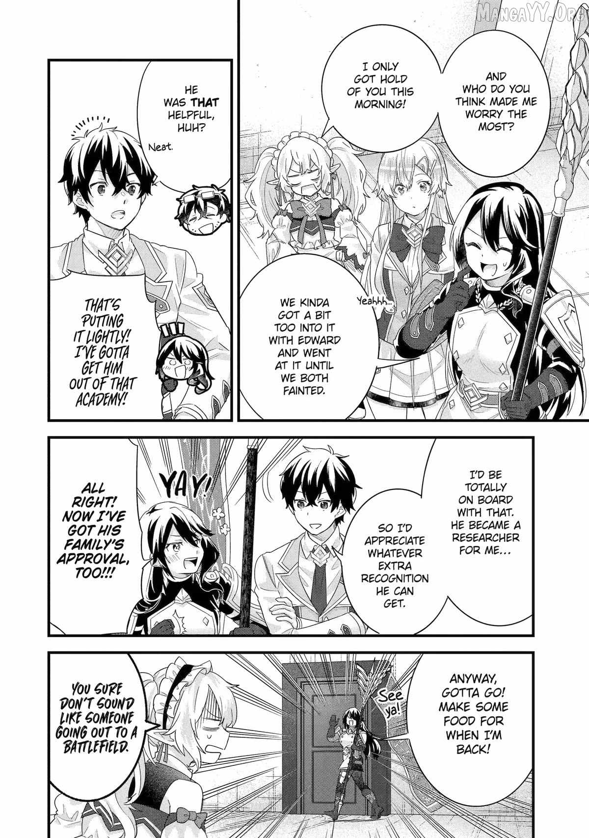 Eiyuu to Kenja no Tenseikon: Katsute no Koutekishu to Kon'yaku Shite Saikyou Fuufu ni Narimashita Chapter 36 — Page 12
