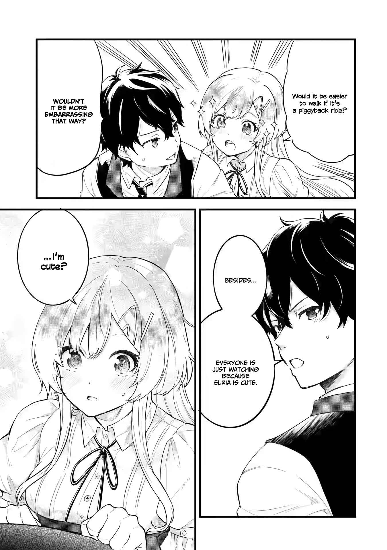 Eiyuu to Kenja no Tenseikon: Katsute no Koutekishu to Kon'yaku Shite Saikyou Fuufu ni Narimashita Chapter 4.1 — Page 5