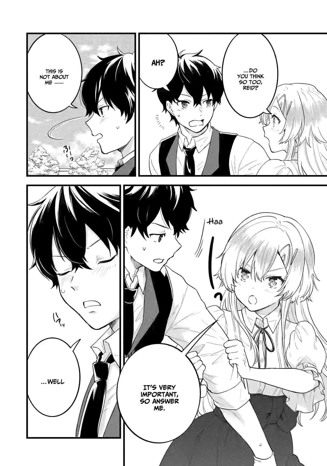 Eiyuu to Kenja no Tenseikon: Katsute no Koutekishu to Kon'yaku Shite Saikyou Fuufu ni Narimashita Chapter 4.1 — Page 6