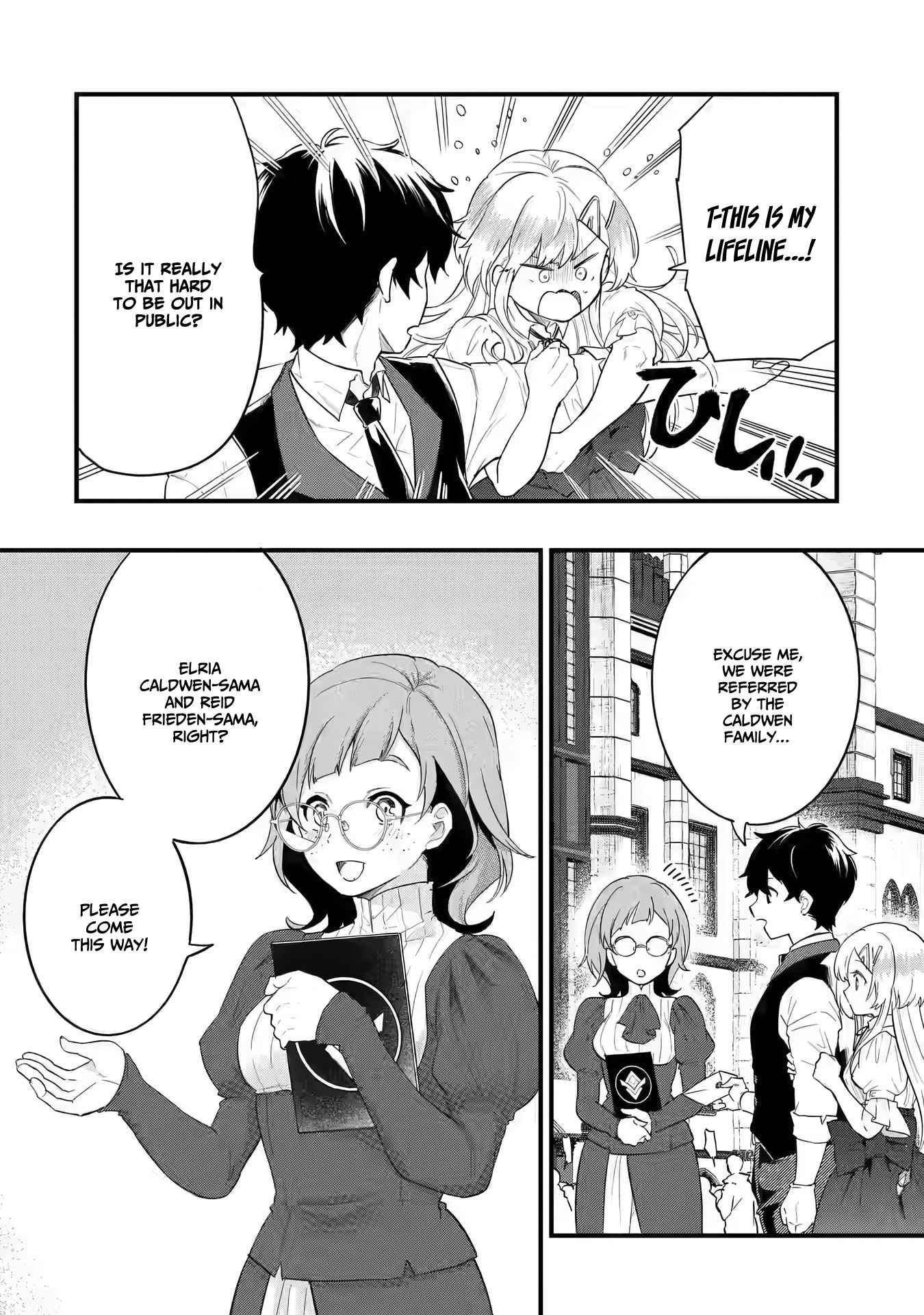Eiyuu to Kenja no Tenseikon: Katsute no Koutekishu to Kon'yaku Shite Saikyou Fuufu ni Narimashita Chapter 4.1 — Page 8