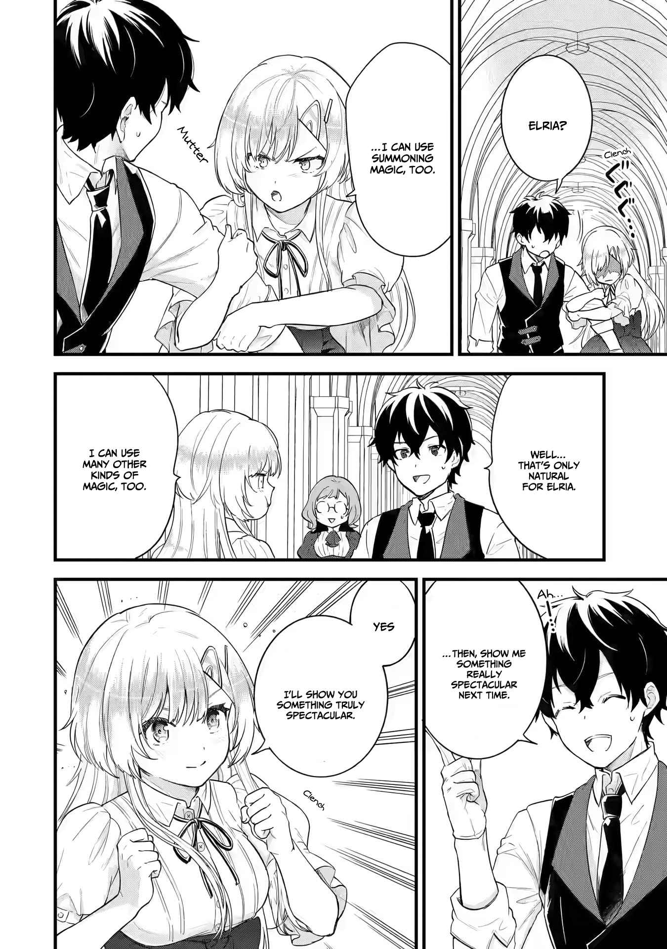 Eiyuu to Kenja no Tenseikon: Katsute no Koutekishu to Kon'yaku Shite Saikyou Fuufu ni Narimashita Chapter 4.1 — Page 14