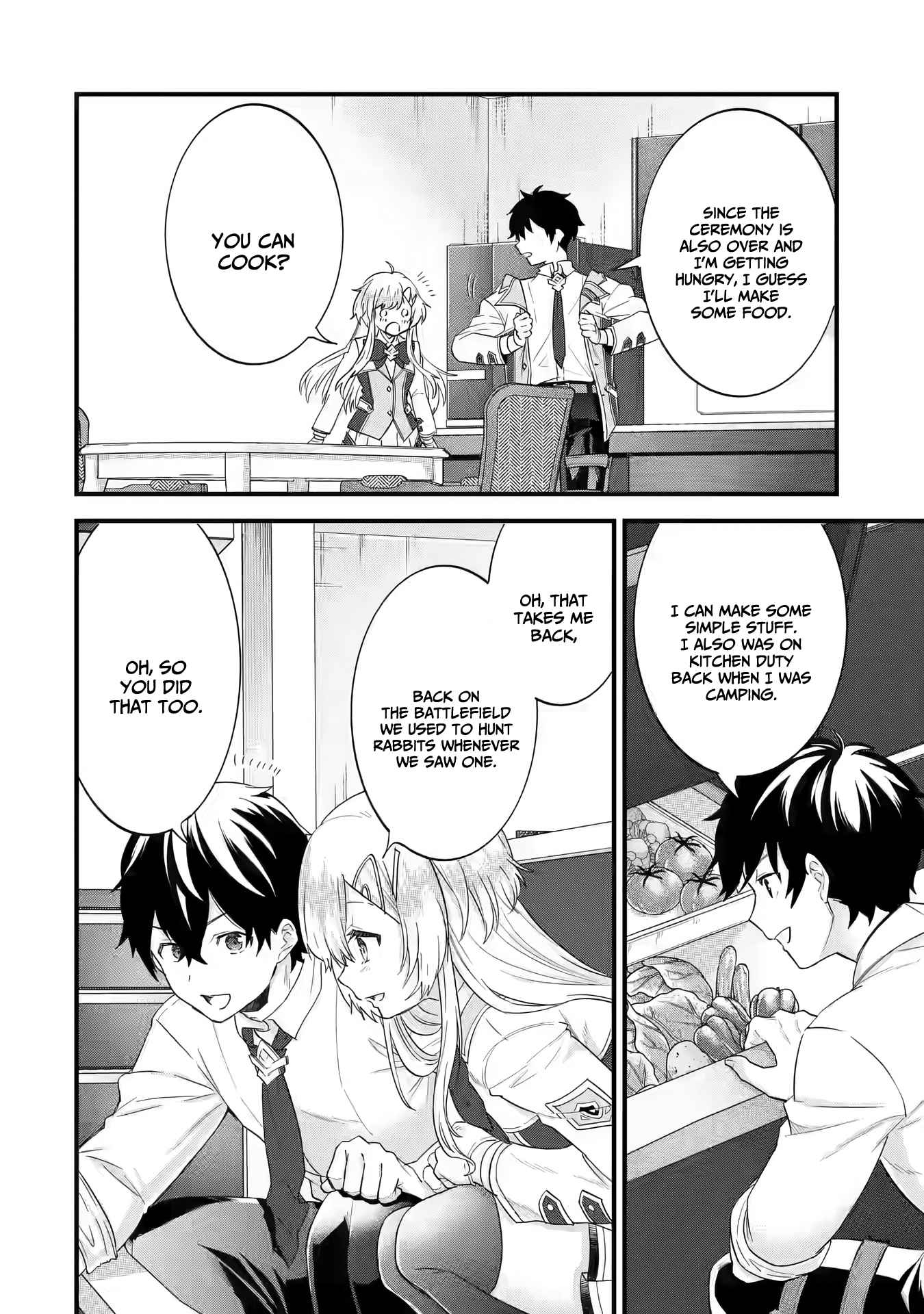 Eiyuu to Kenja no Tenseikon: Katsute no Koutekishu to Kon'yaku Shite Saikyou Fuufu ni Narimashita Chapter 5.2 — Page 3