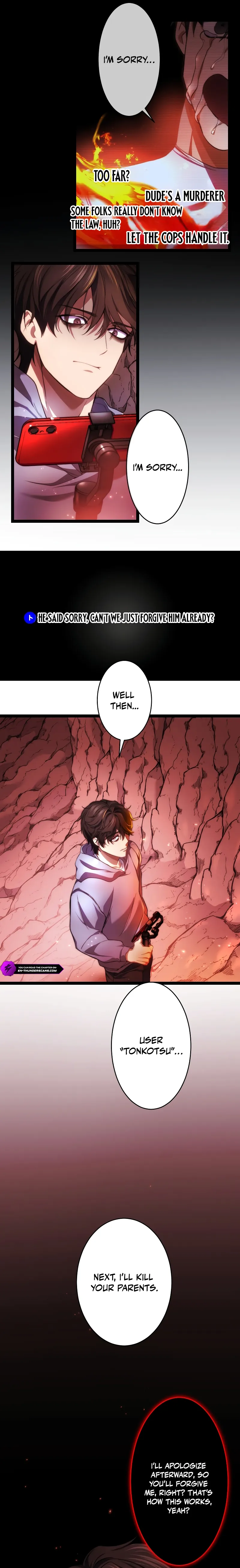 Enjou suru Hodo Saikyou e ~Haishin Musou no Fukushuusha~ Chapter 3 — Page 8