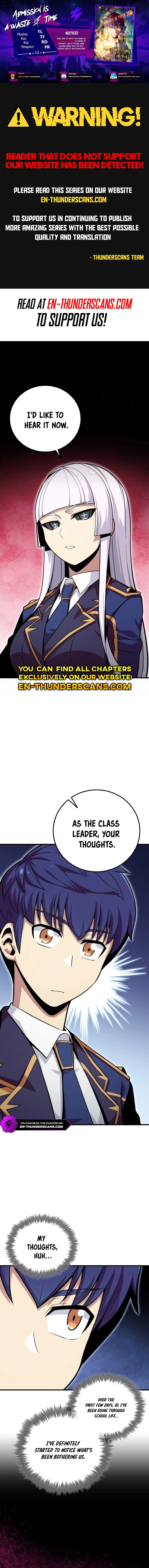 Enrolling Was a Mistake Chapter 12 — Page 1