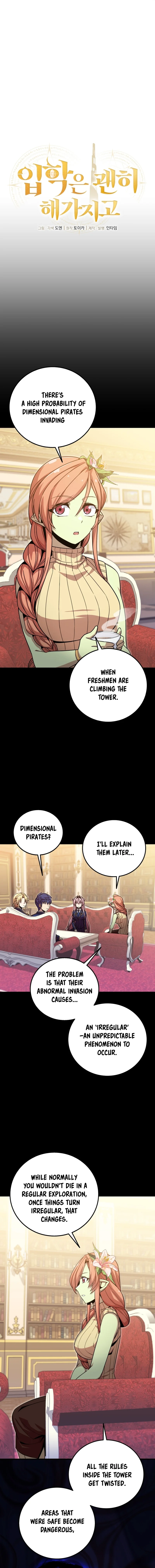 Enrolling Was a Mistake Chapter 19 — Page 7