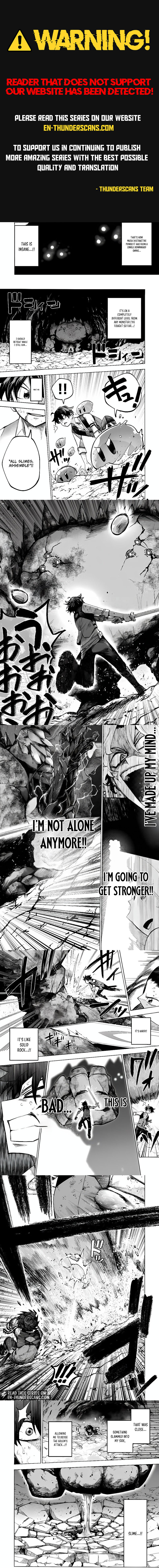 Fastest Evolution of the Unrivaled Slime Chapter 8.2 — Page 1
