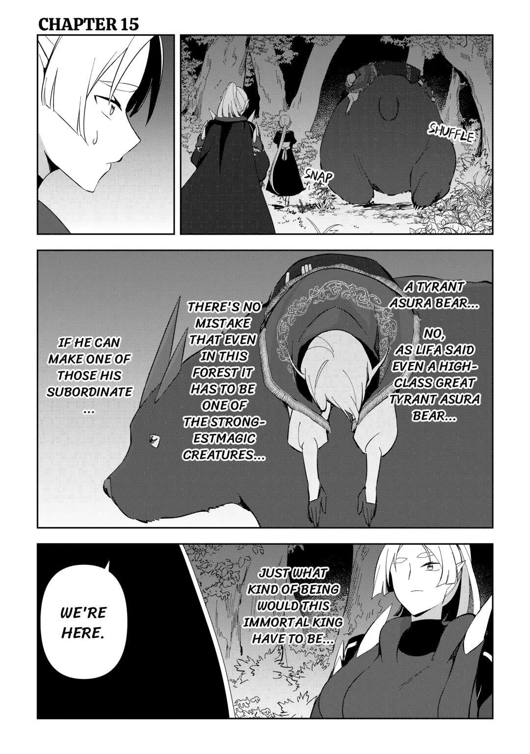 Fushi-Ou wa Slow Life o Kibou Shimasu Chapter 15 — Page 1