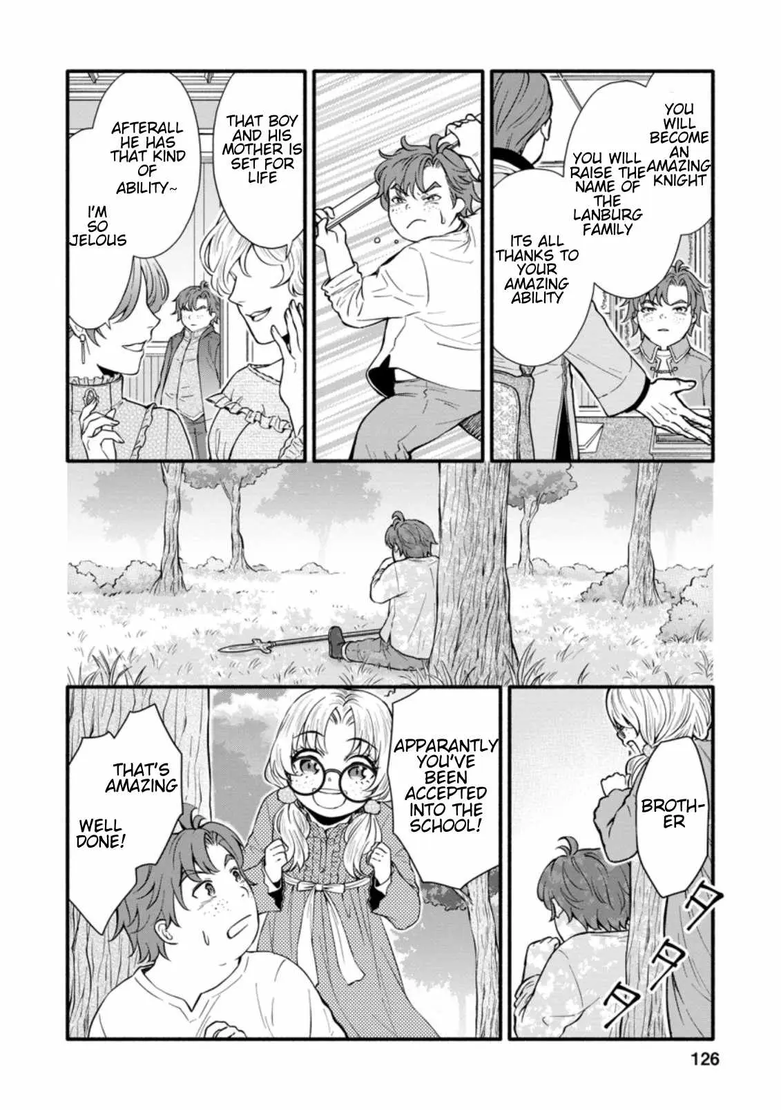 Gakuen Kishi no Level Up! Chapter 10.1 — Page 6