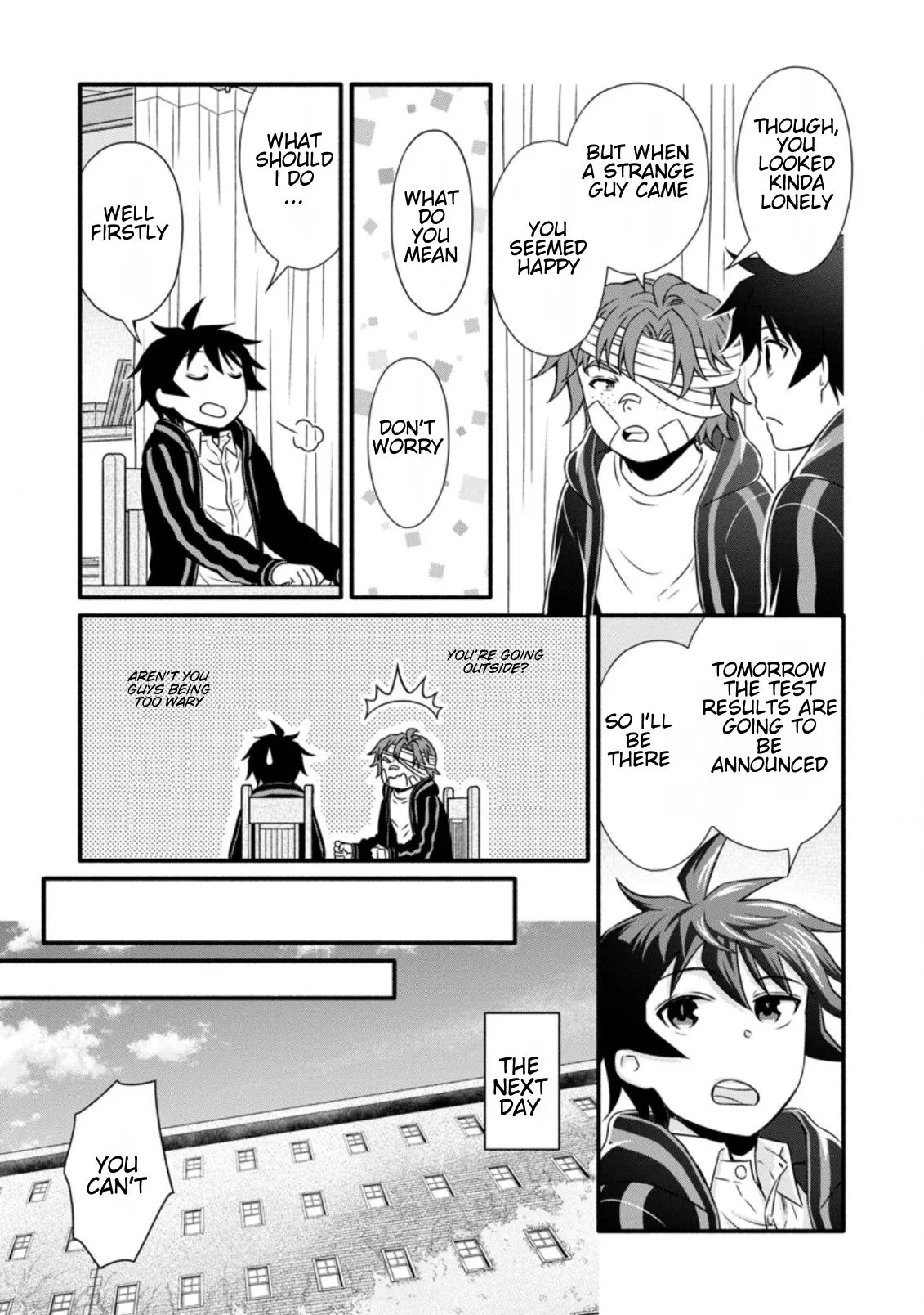 Gakuen Kishi no Level Up! Chapter 13.3 — Page 8