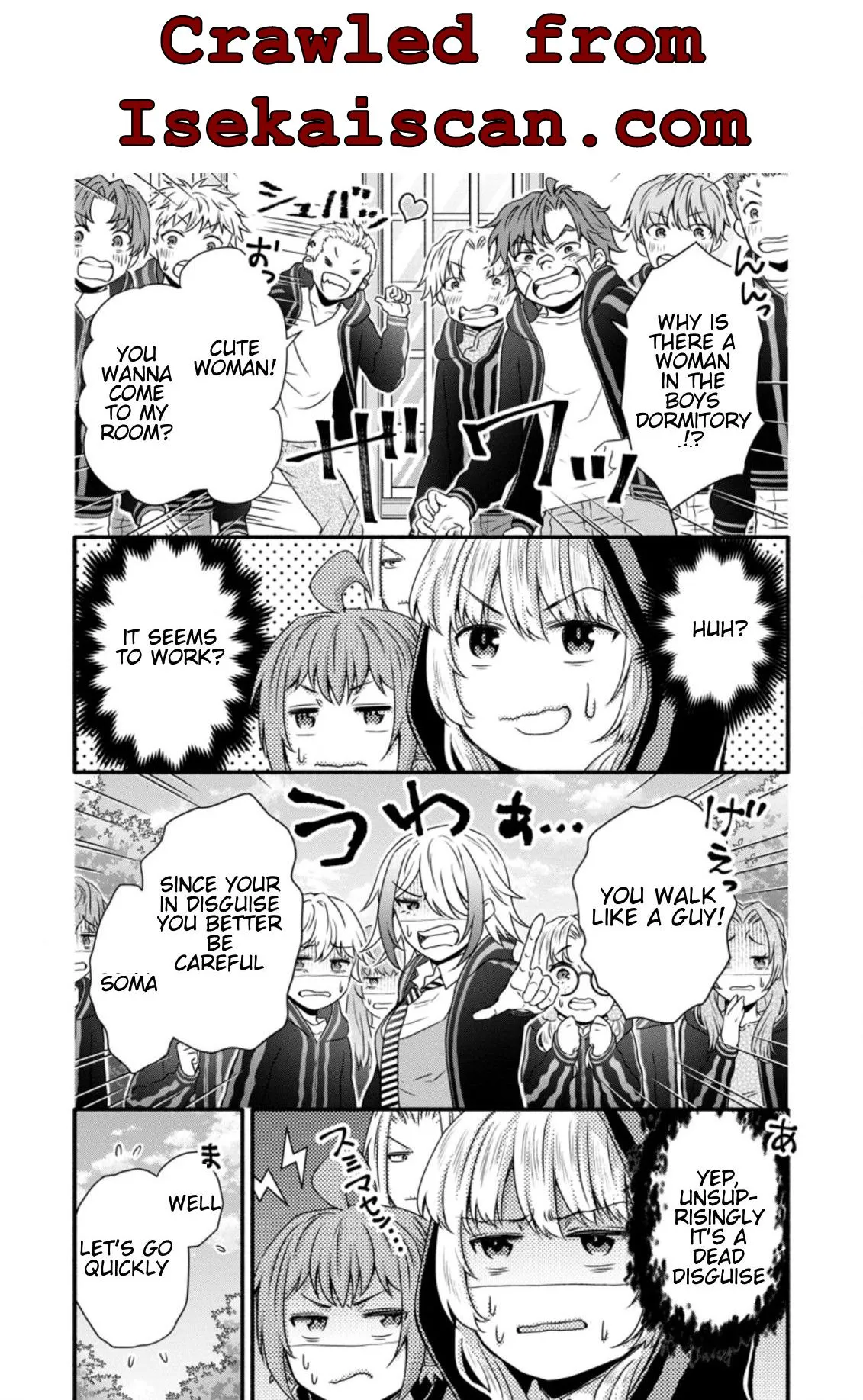 Gakuen Kishi no Level Up! Chapter 14.1 — Page 4