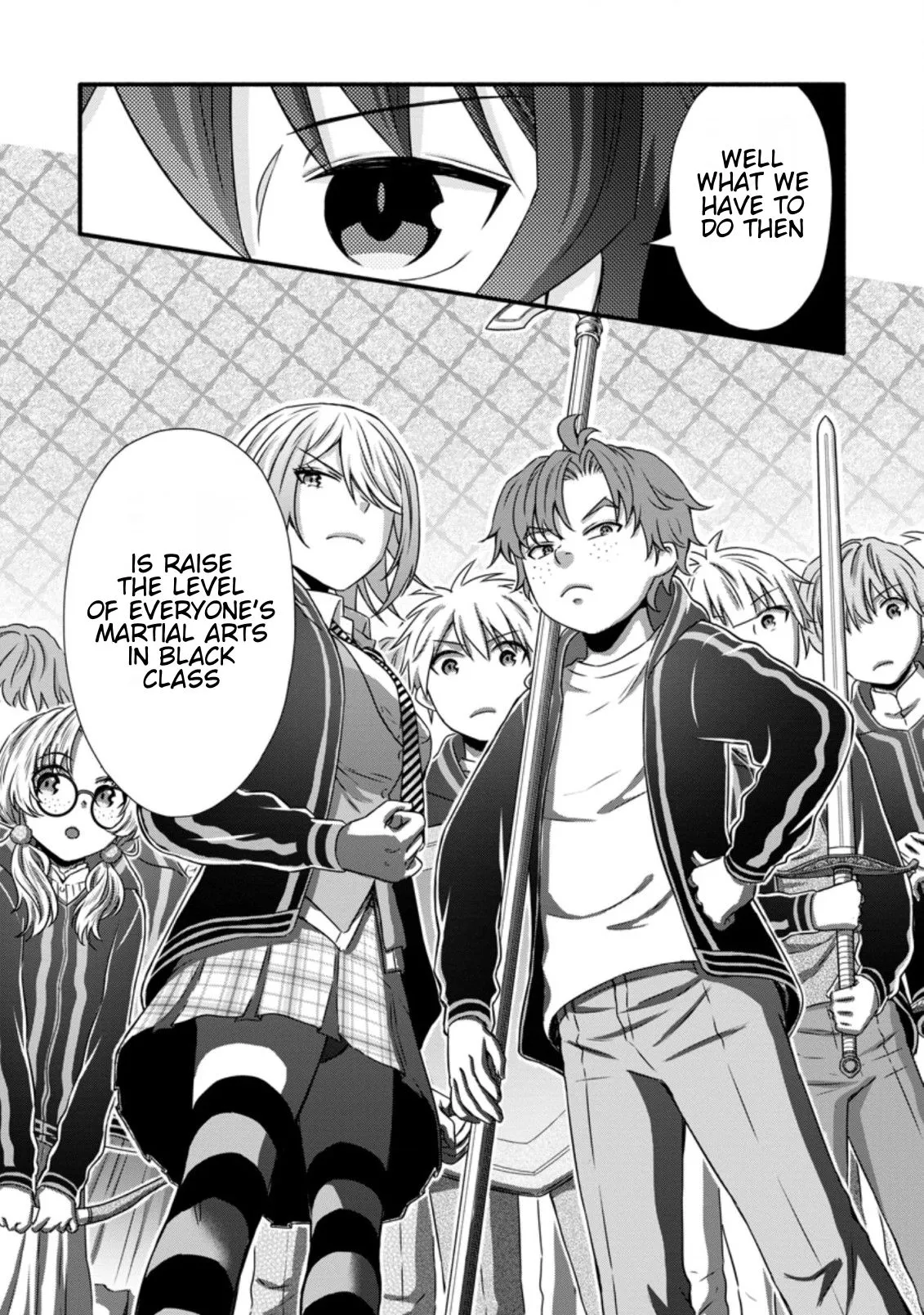 Gakuen Kishi no Level Up! Chapter 16.1 — Page 4