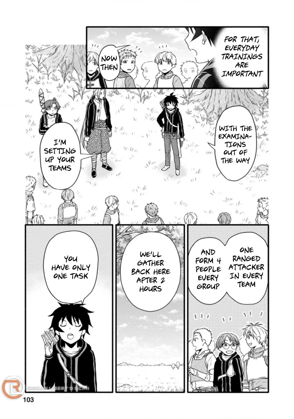 Gakuen Kishi no Level Up! Chapter 19.2 — Page 1