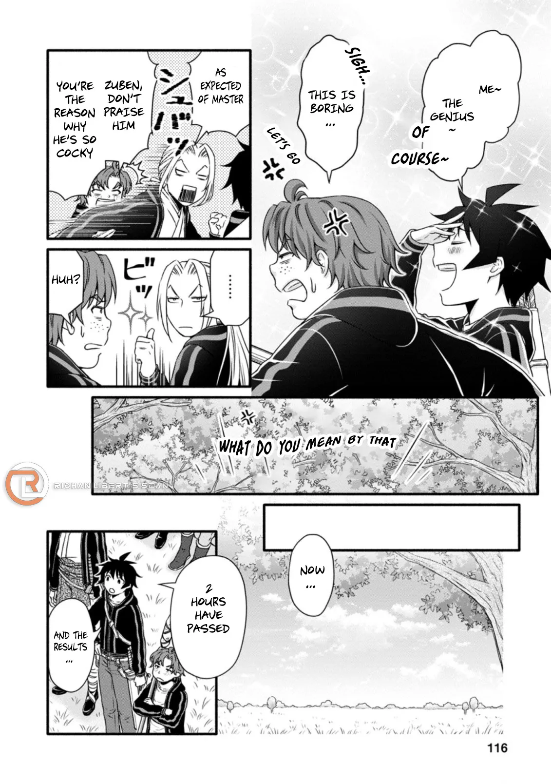 Gakuen Kishi no Level Up! Chapter 19.3 — Page 4