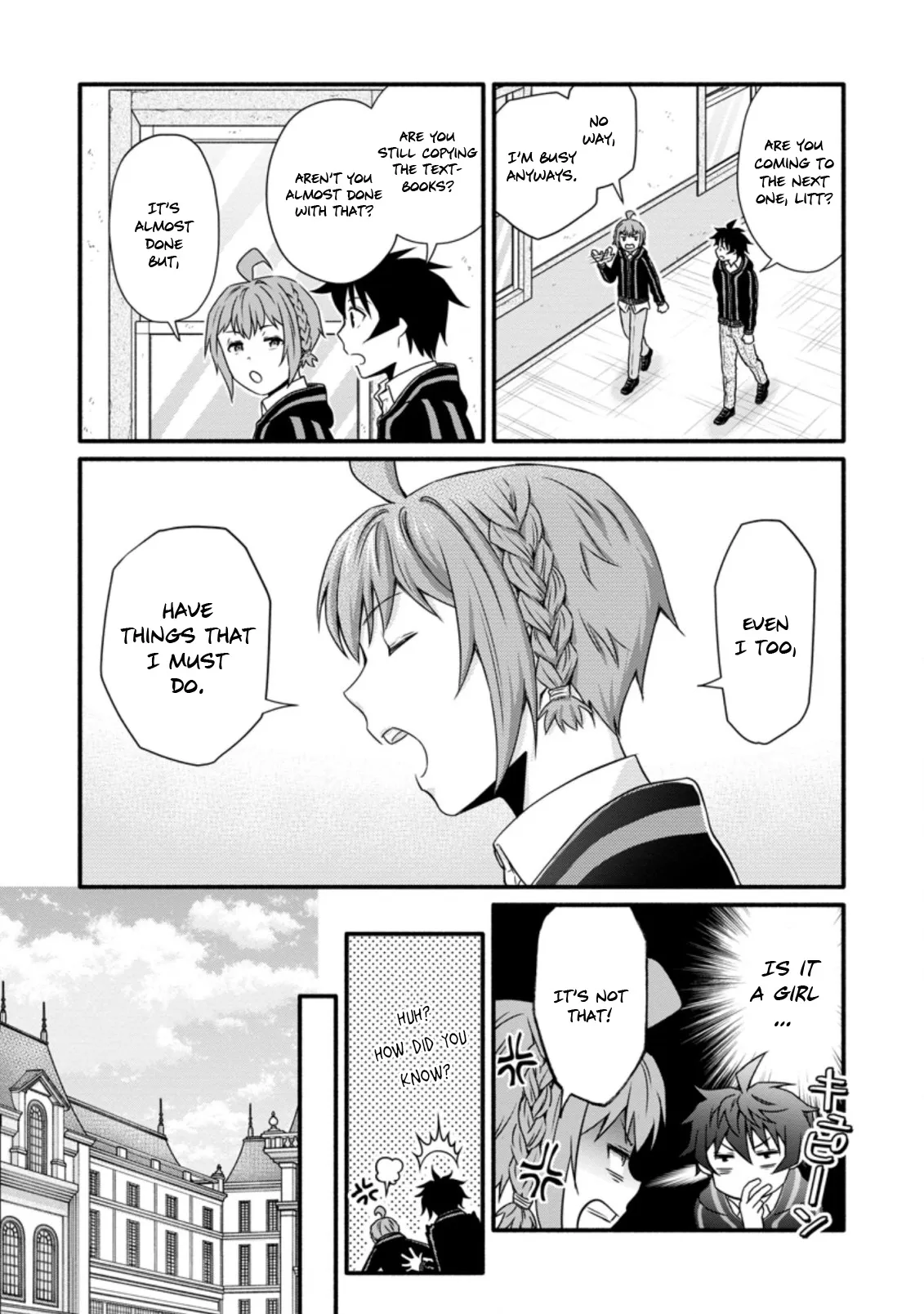 Gakuen Kishi no Level Up! Chapter 20 — Page 8