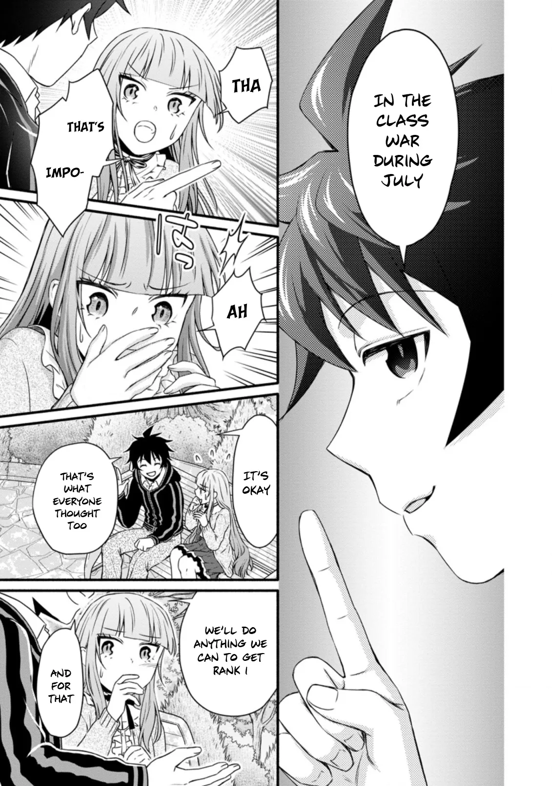 Gakuen Kishi no Level Up! Chapter 21.3 — Page 4