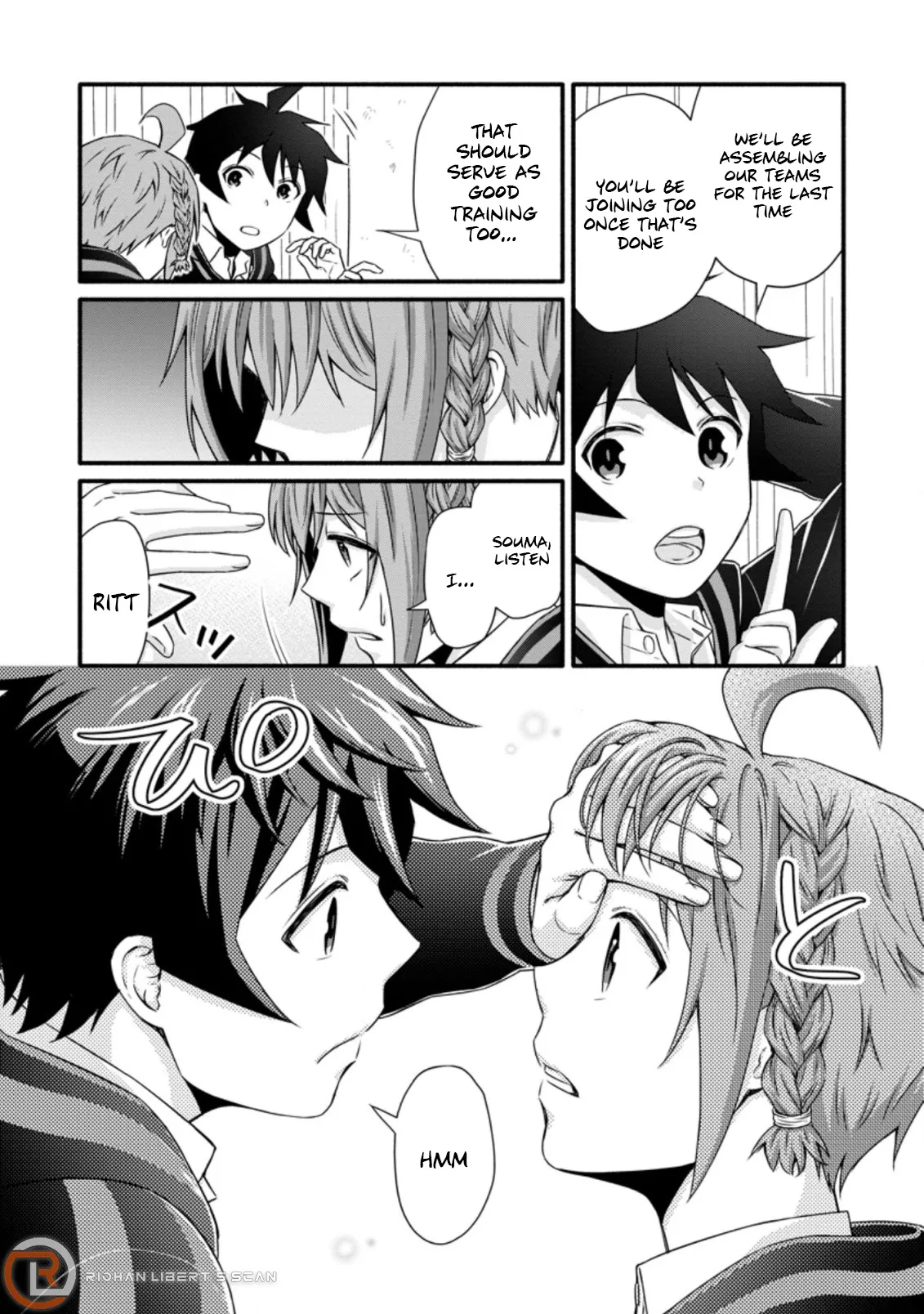Gakuen Kishi no Level Up! Chapter 22.2 — Page 7