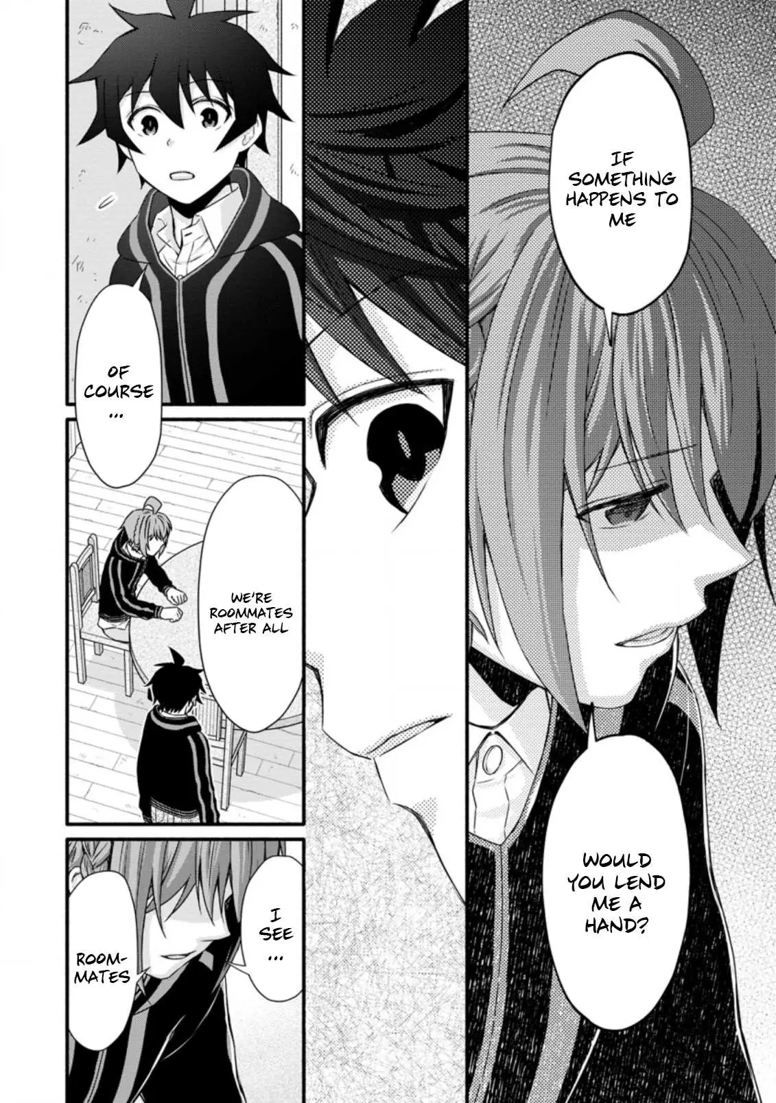Gakuen Kishi no Level Up! Chapter 22.2 — Page 9