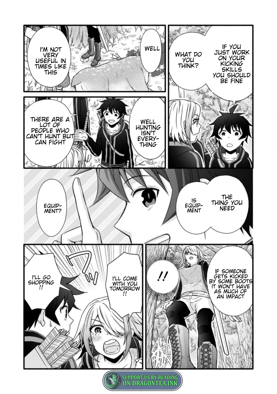 Gakuen Kishi no Level Up! Chapter 24.1 — Page 8