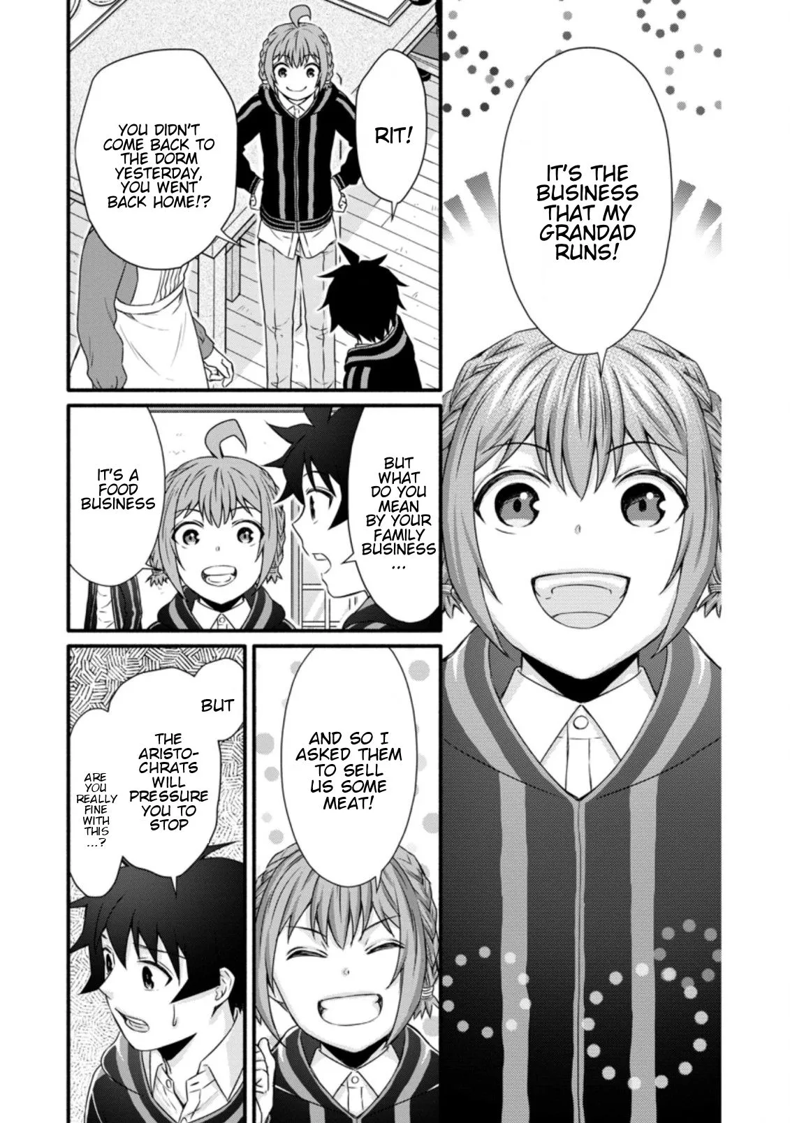 Gakuen Kishi no Level Up! Chapter 26.1 — Page 7